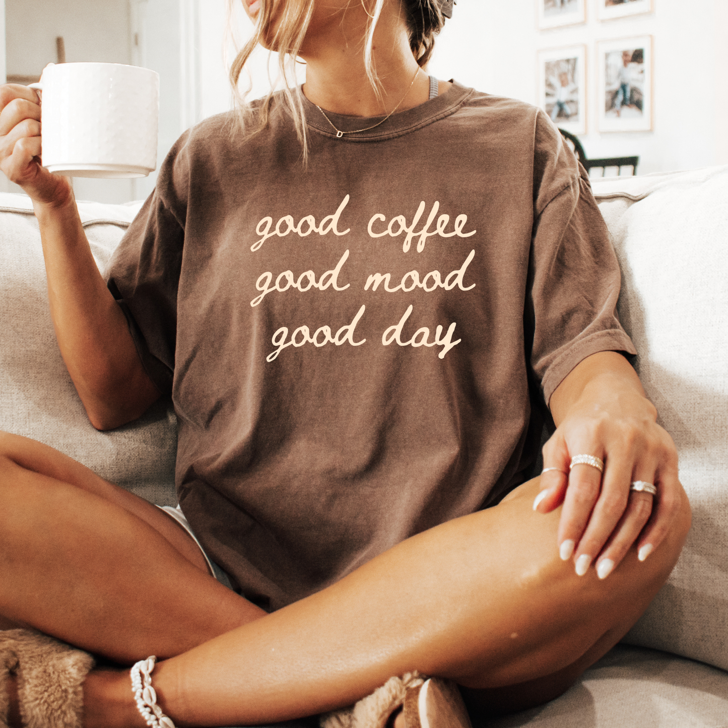Good Coffee Good Mood Good Day T-shirt
