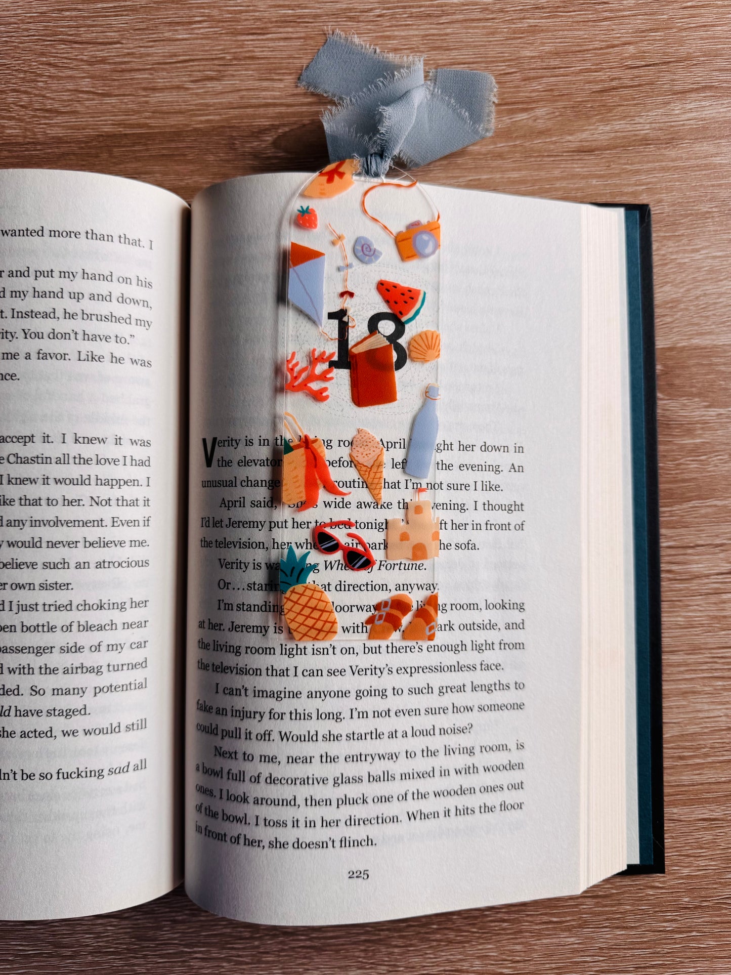 Beach & Books Bookmark