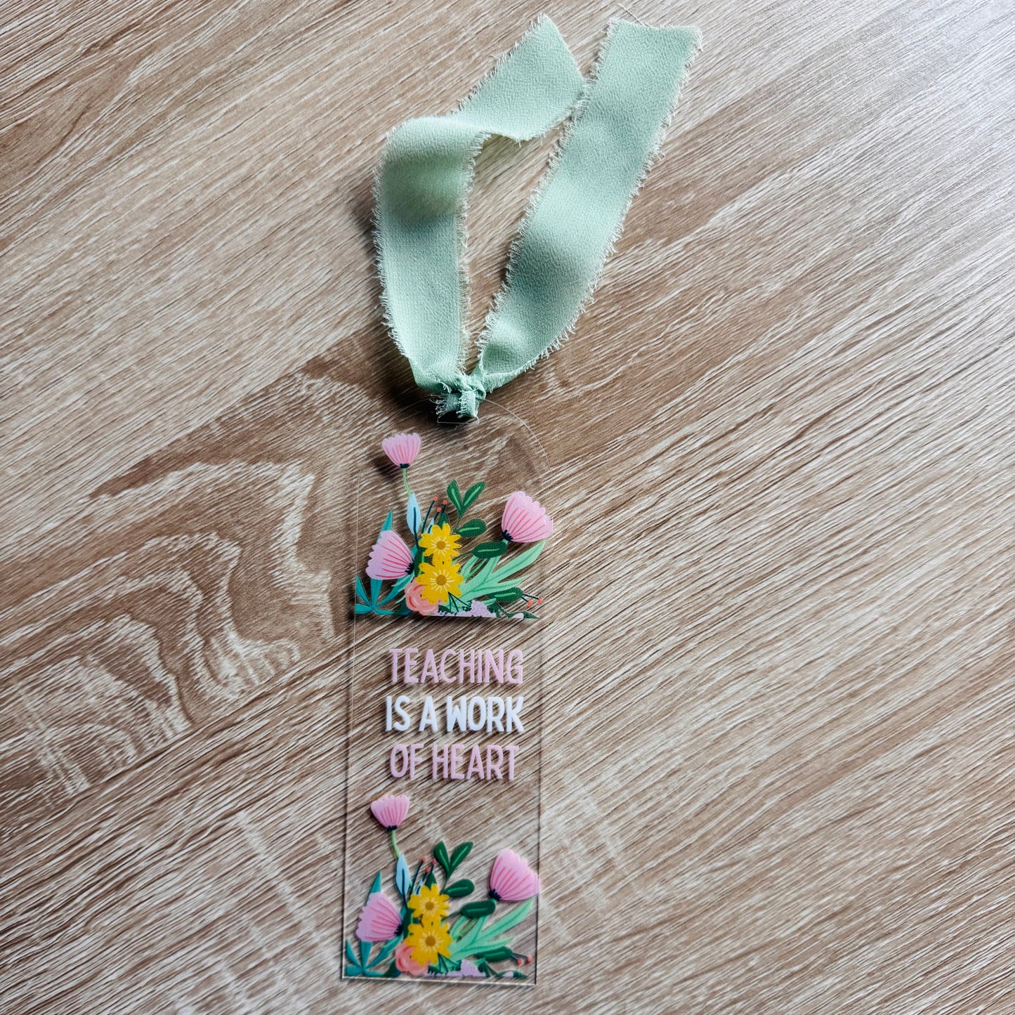 Teaching is a Work of Heart Bookmark