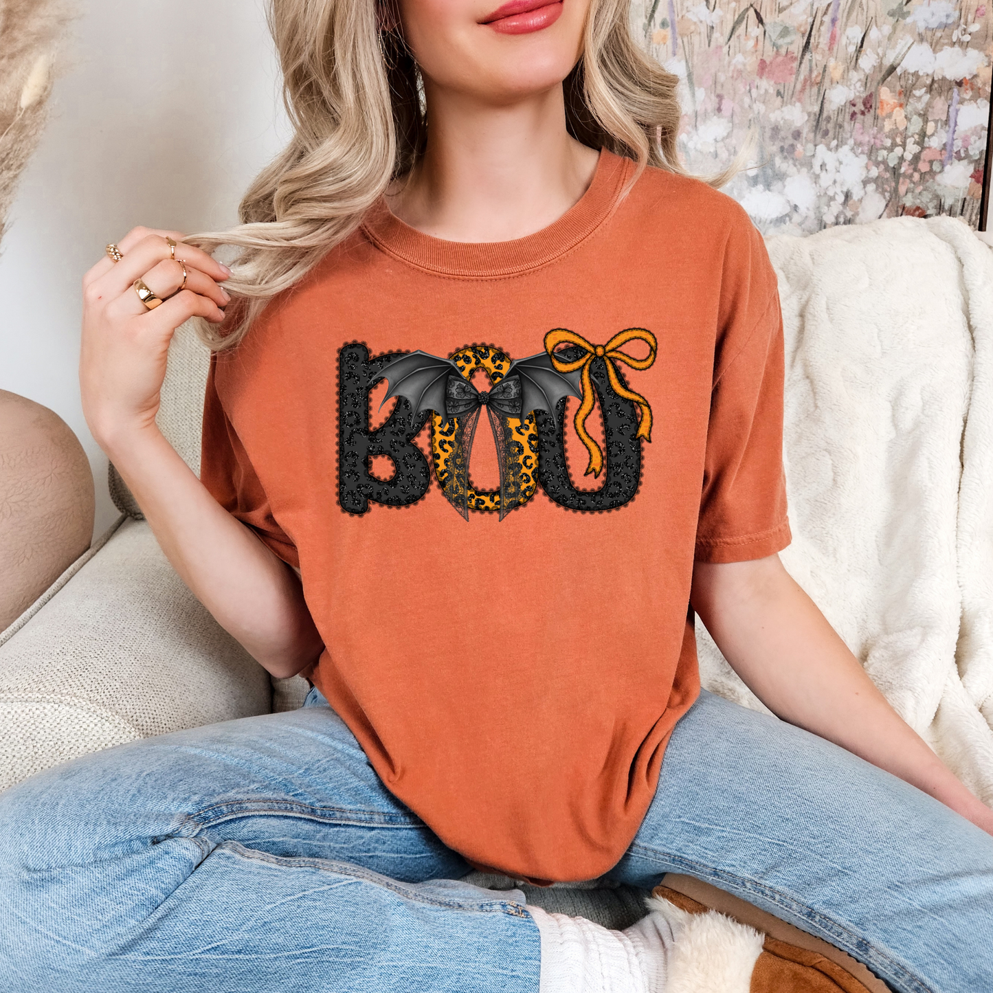 Lace BOO T-shirt