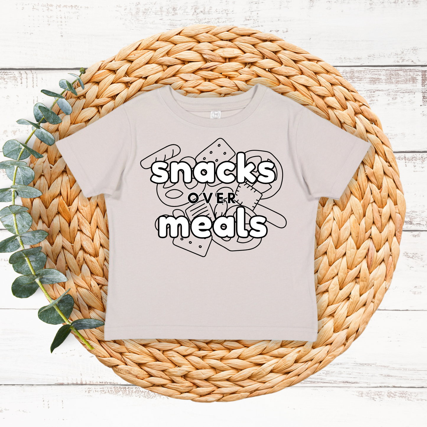 Snacks Over Meals Tee