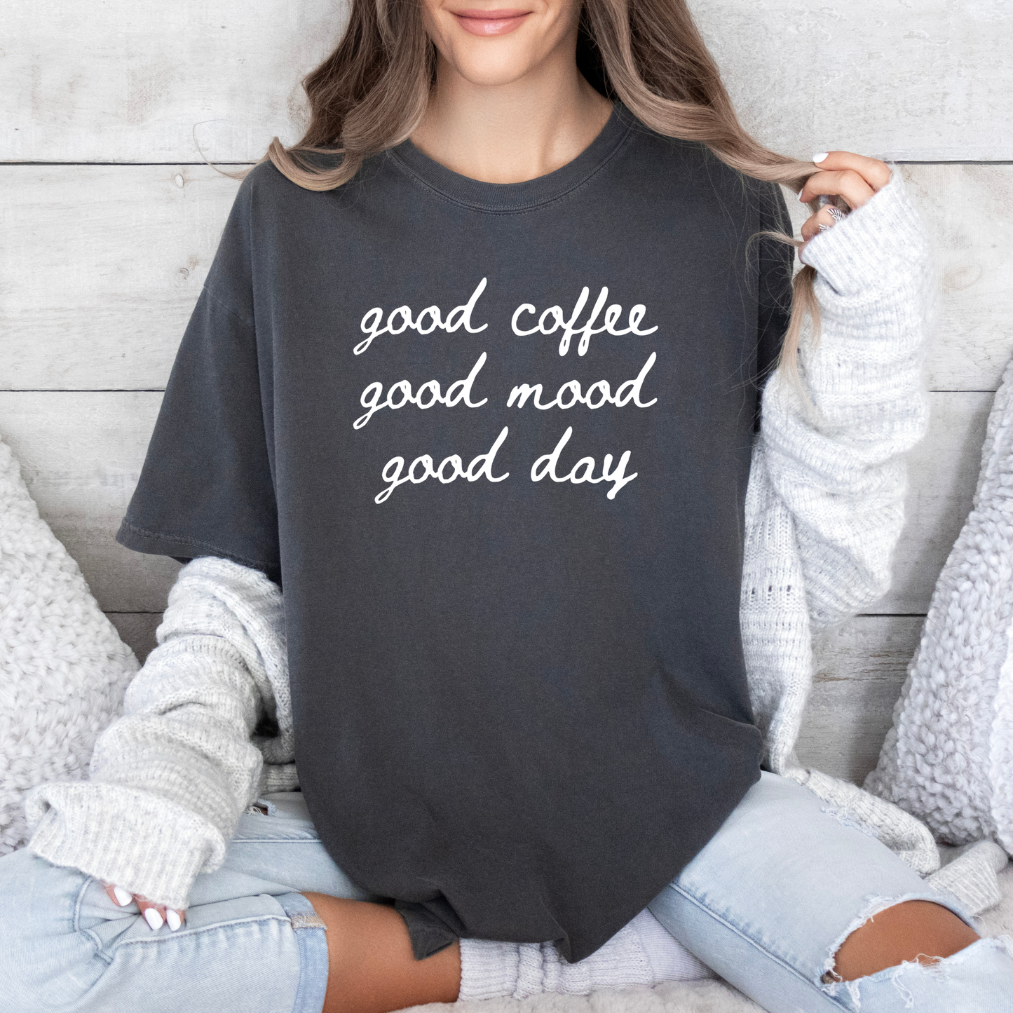 Good Coffee Good Mood Good Day T-shirt