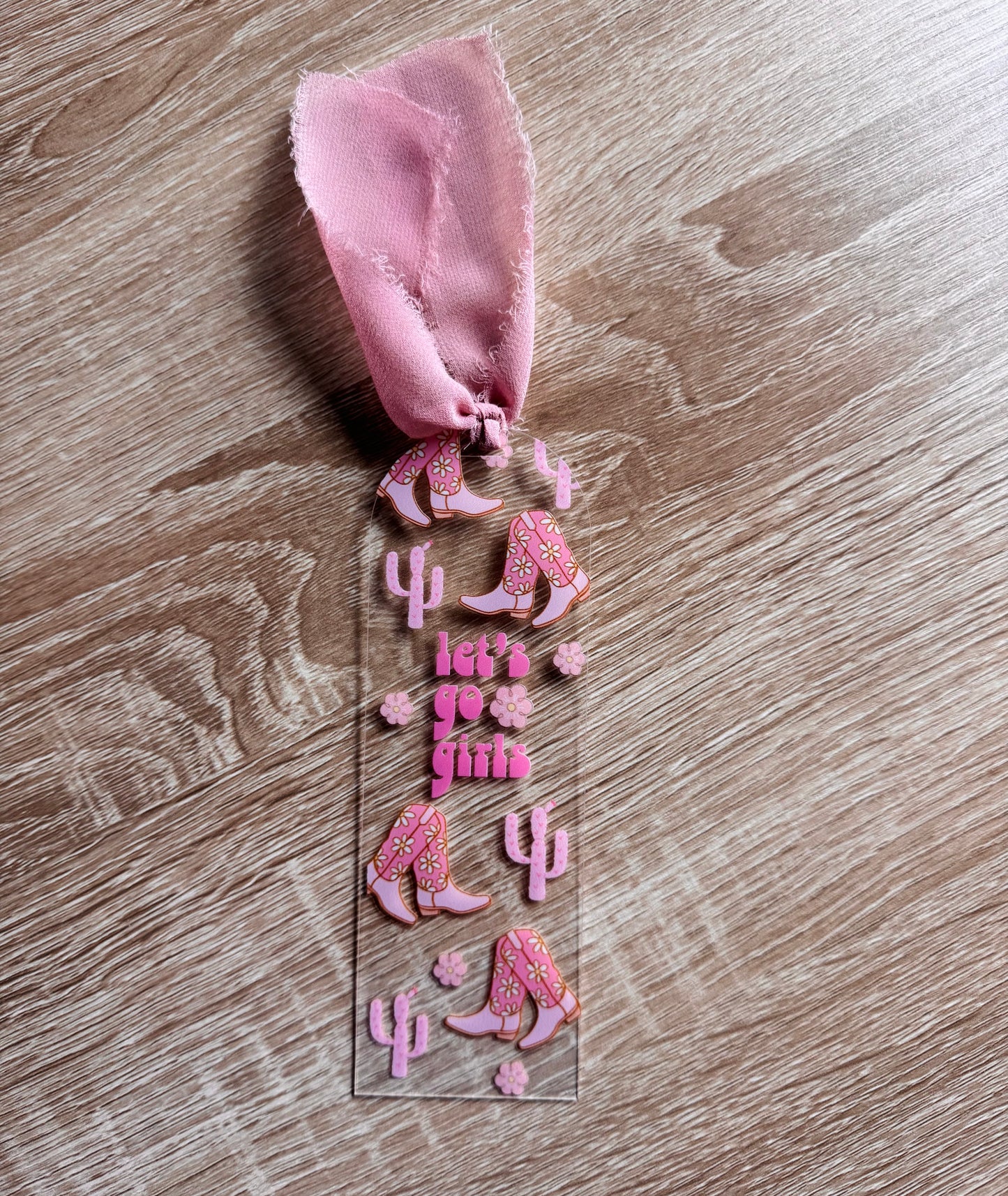 Let’’s Go Girls Bookmark