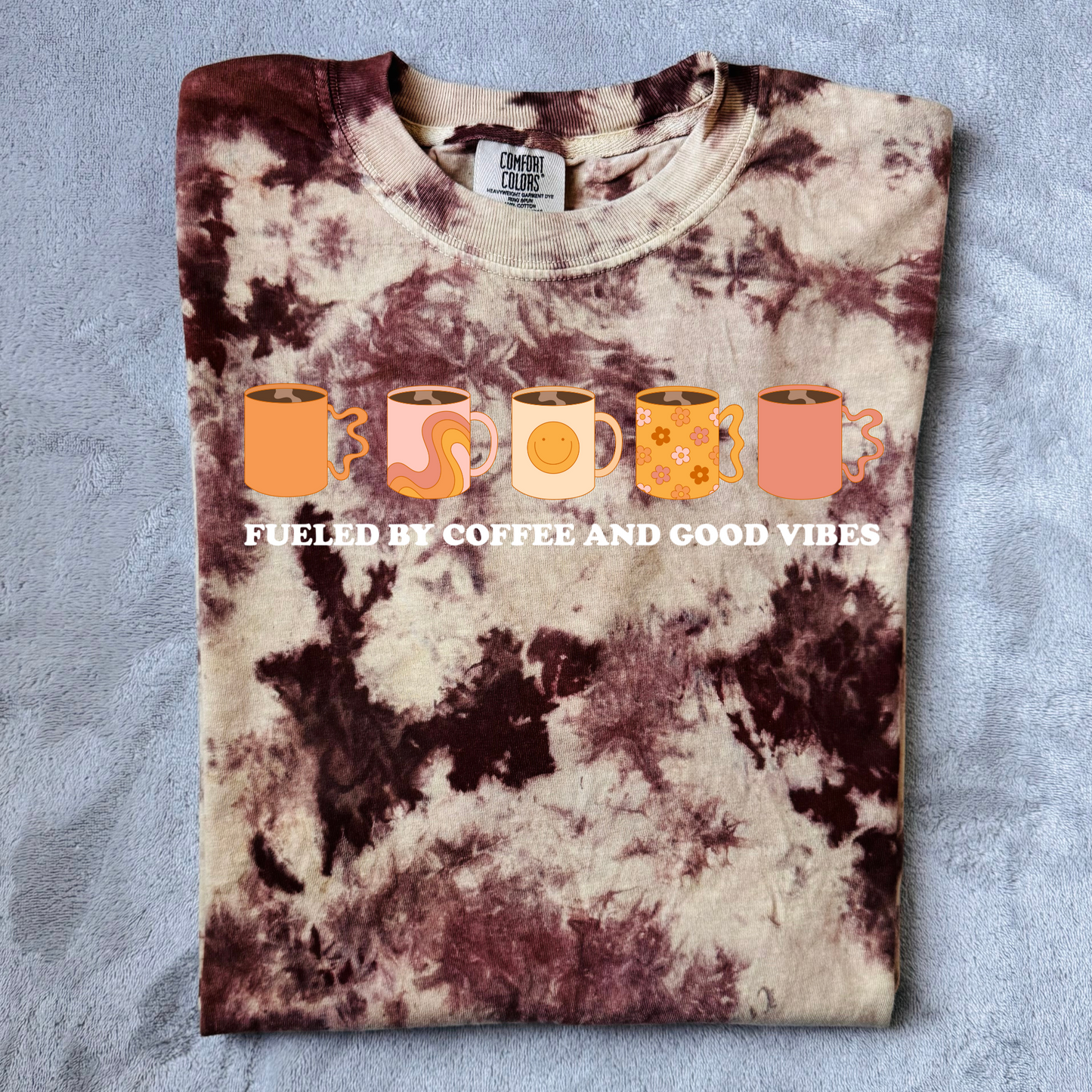 Fueled by Coffee and Good Vibes Tee