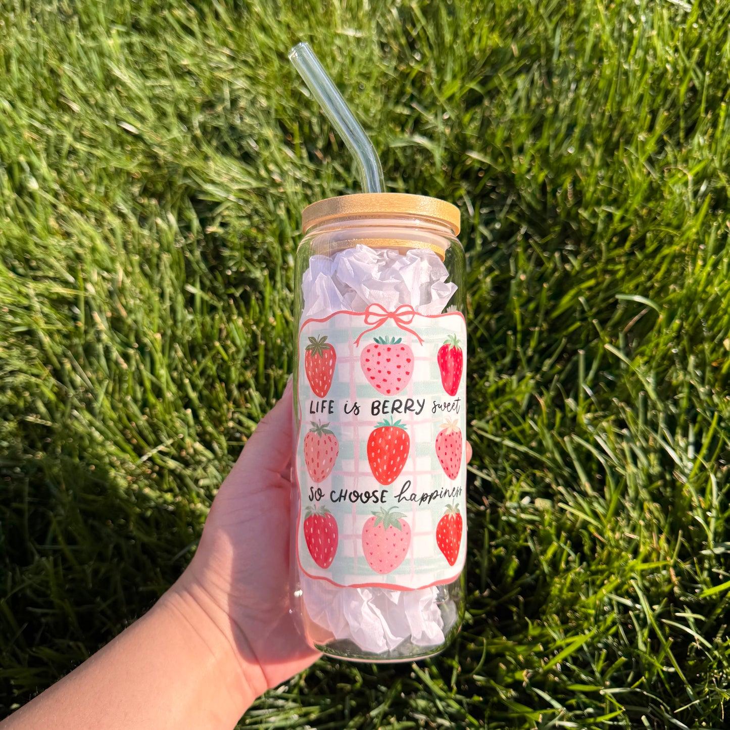 Life is Berry Sweet 20oz Tumbler