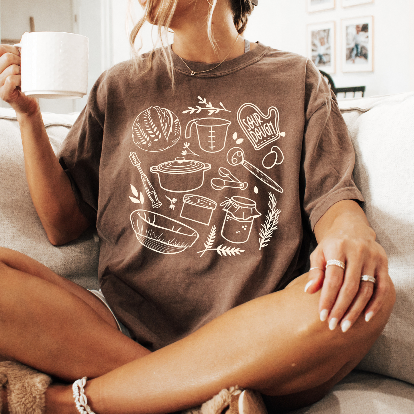 Sourdough Life Doodles T-shirt