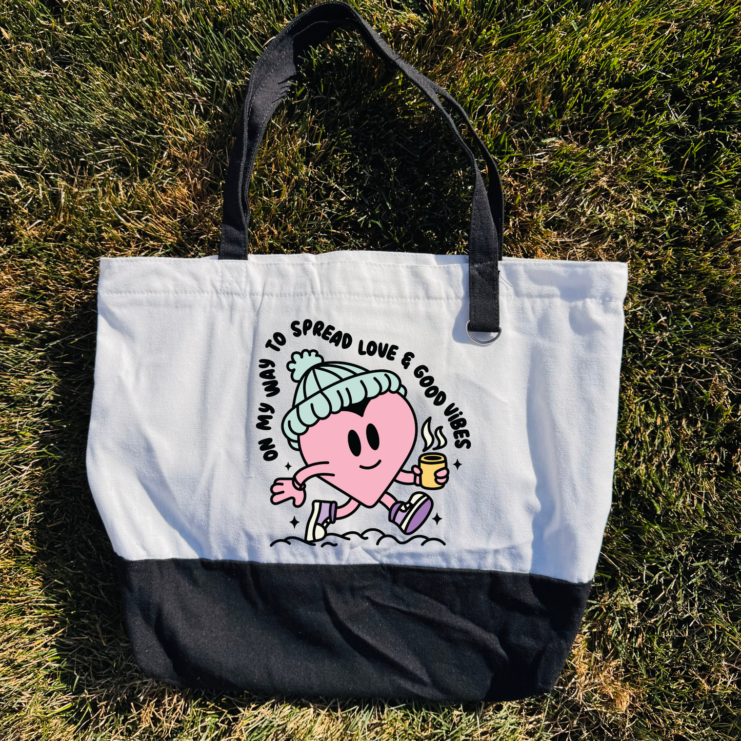 Spread Love & Good Vibes Tote Bag