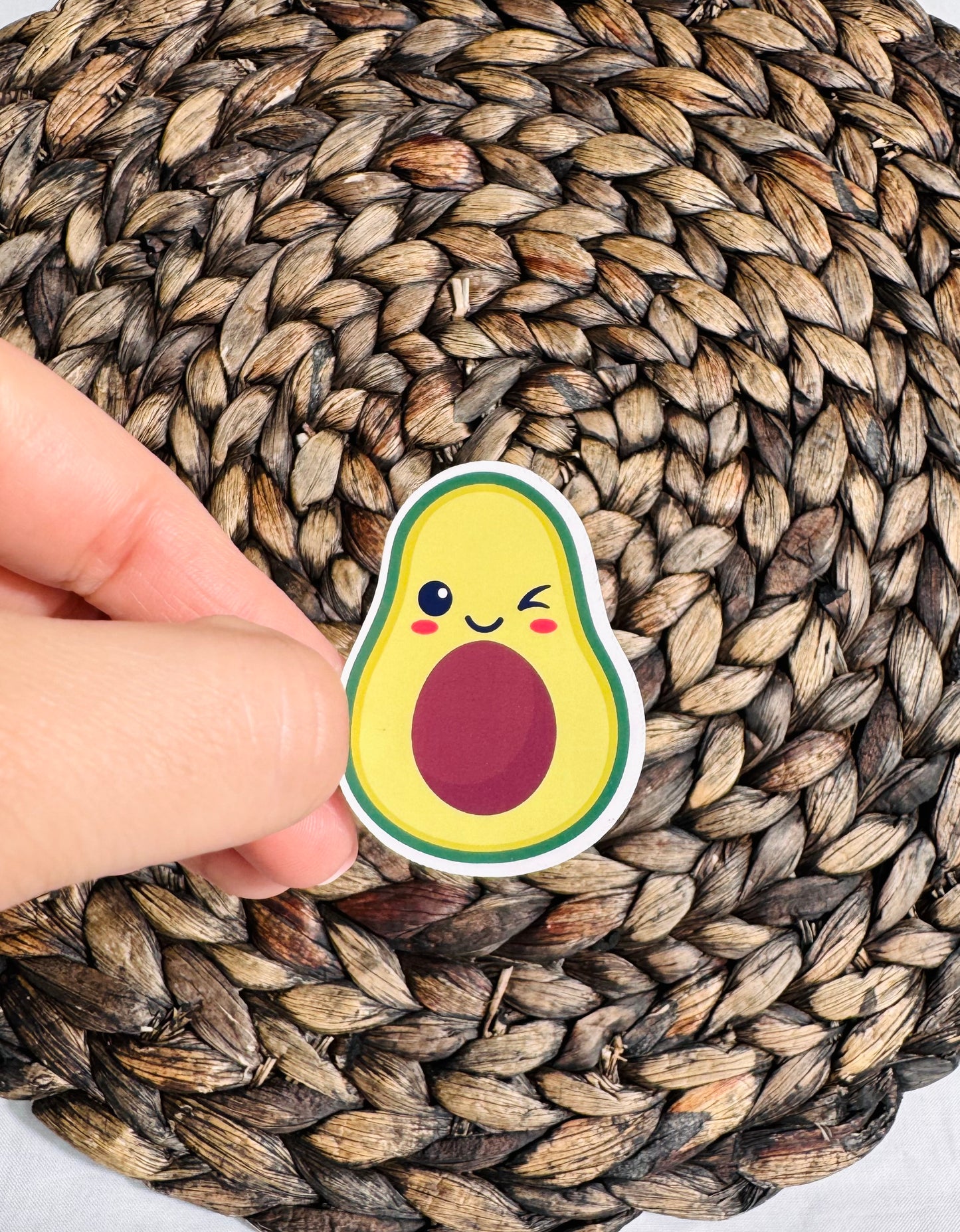 Cutie Avocado Sticker