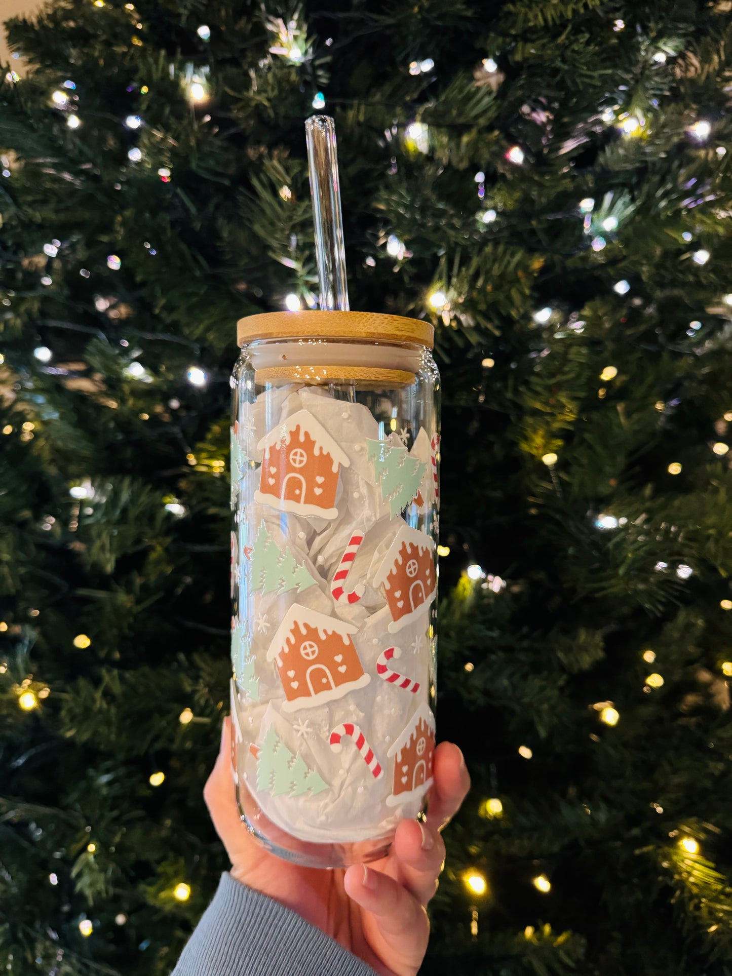 Gingerbread Christmas 20oz Tumbler