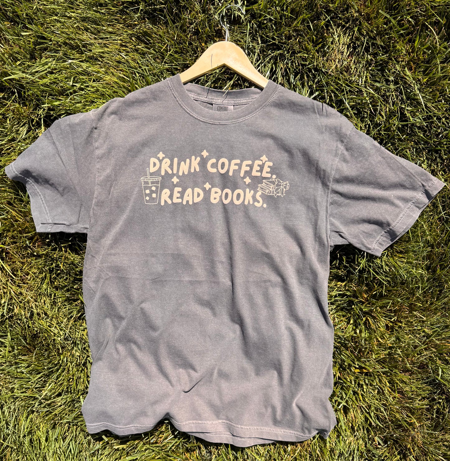 Drink Coffee. Read Books. PUFF T-shirt