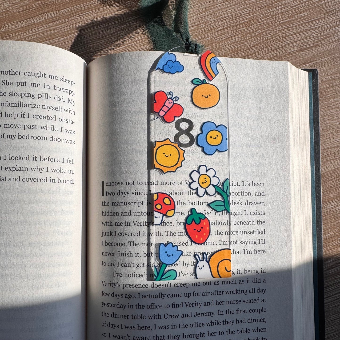 Spring Doodles Bookmark
