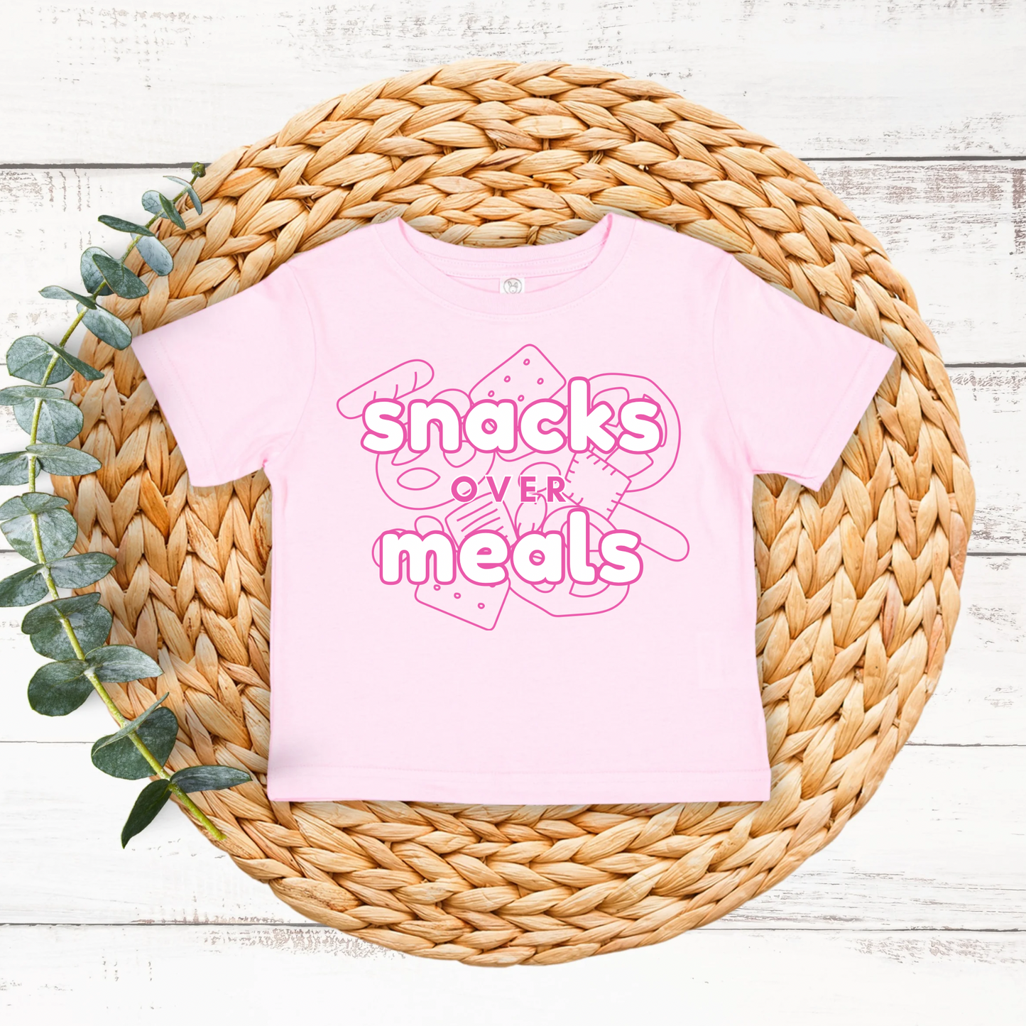 Snacks Over Meals Tee