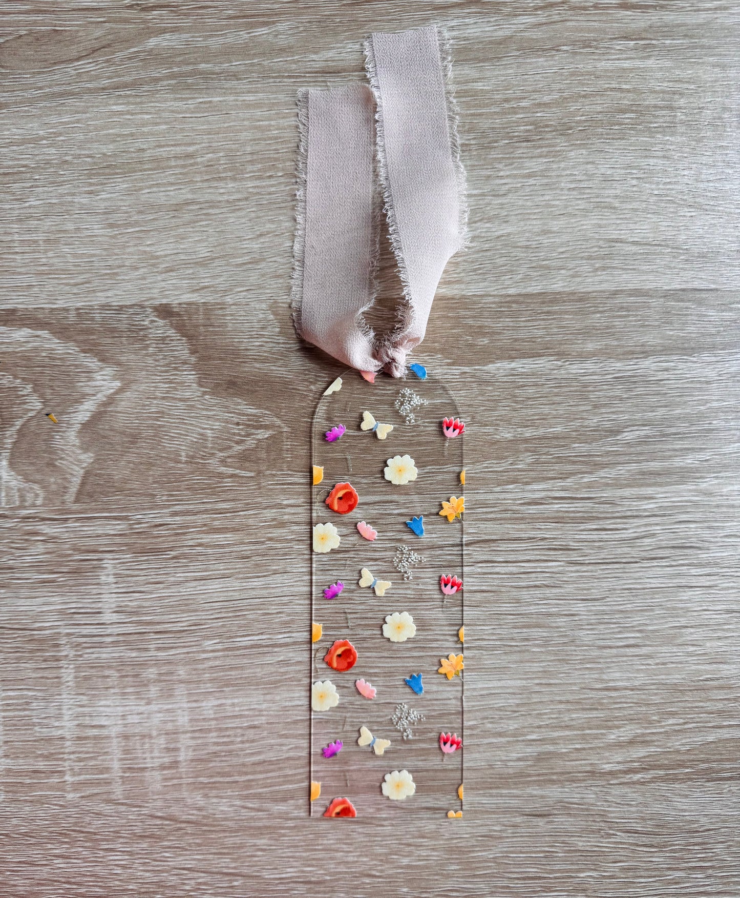 Dainty Floral Bookmark