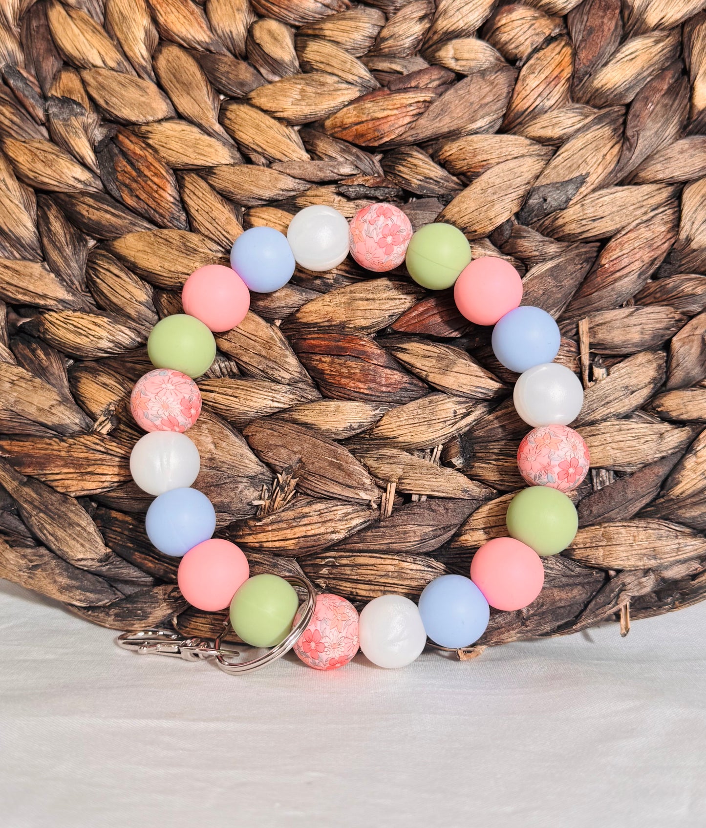 Spring Days Beaded Wristlet