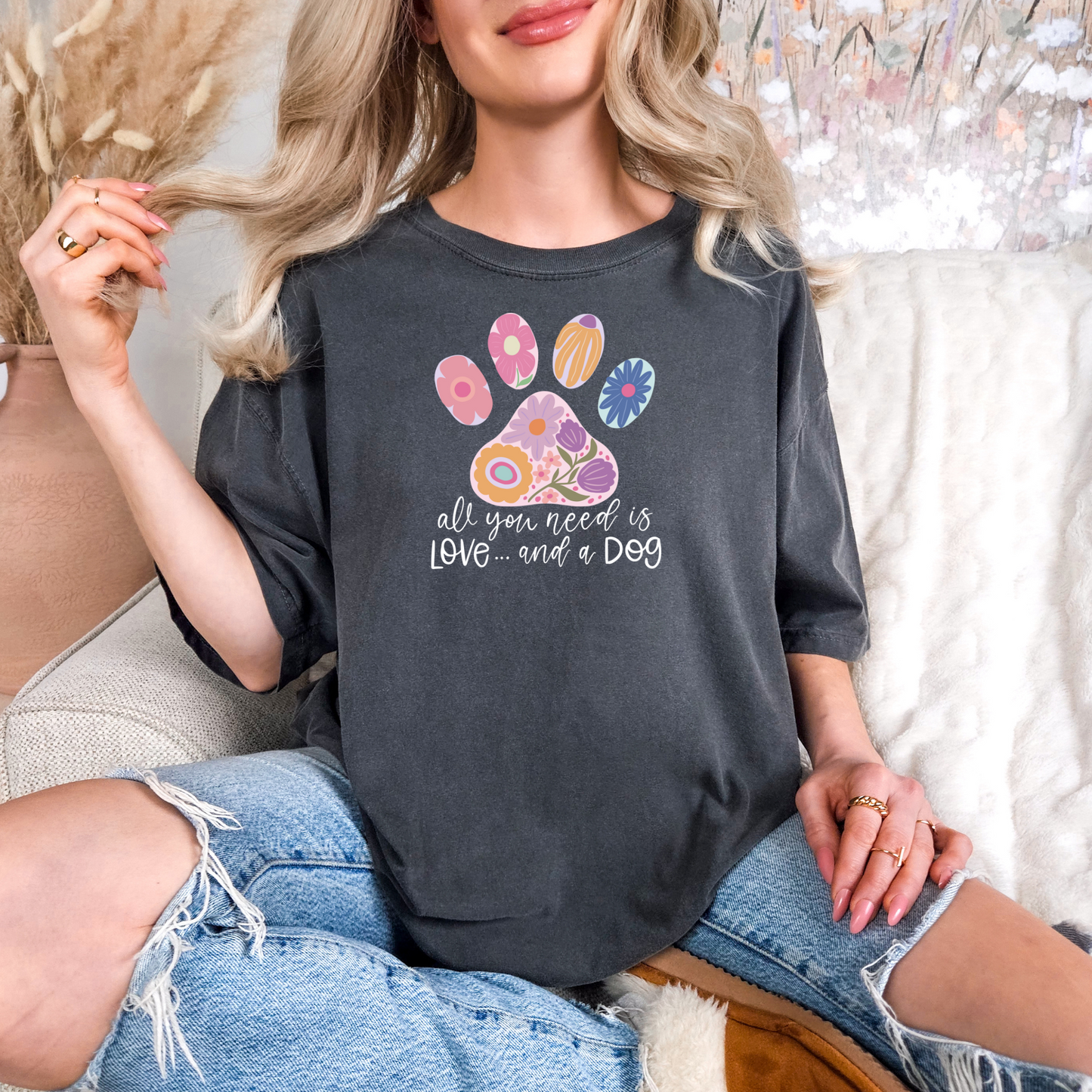 All You Need is Love & Dogs T-shirt