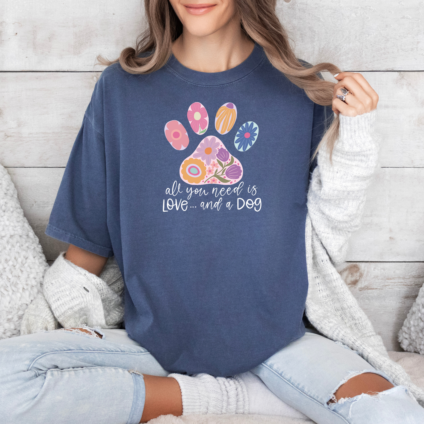 All You Need is Love & Dogs T-shirt