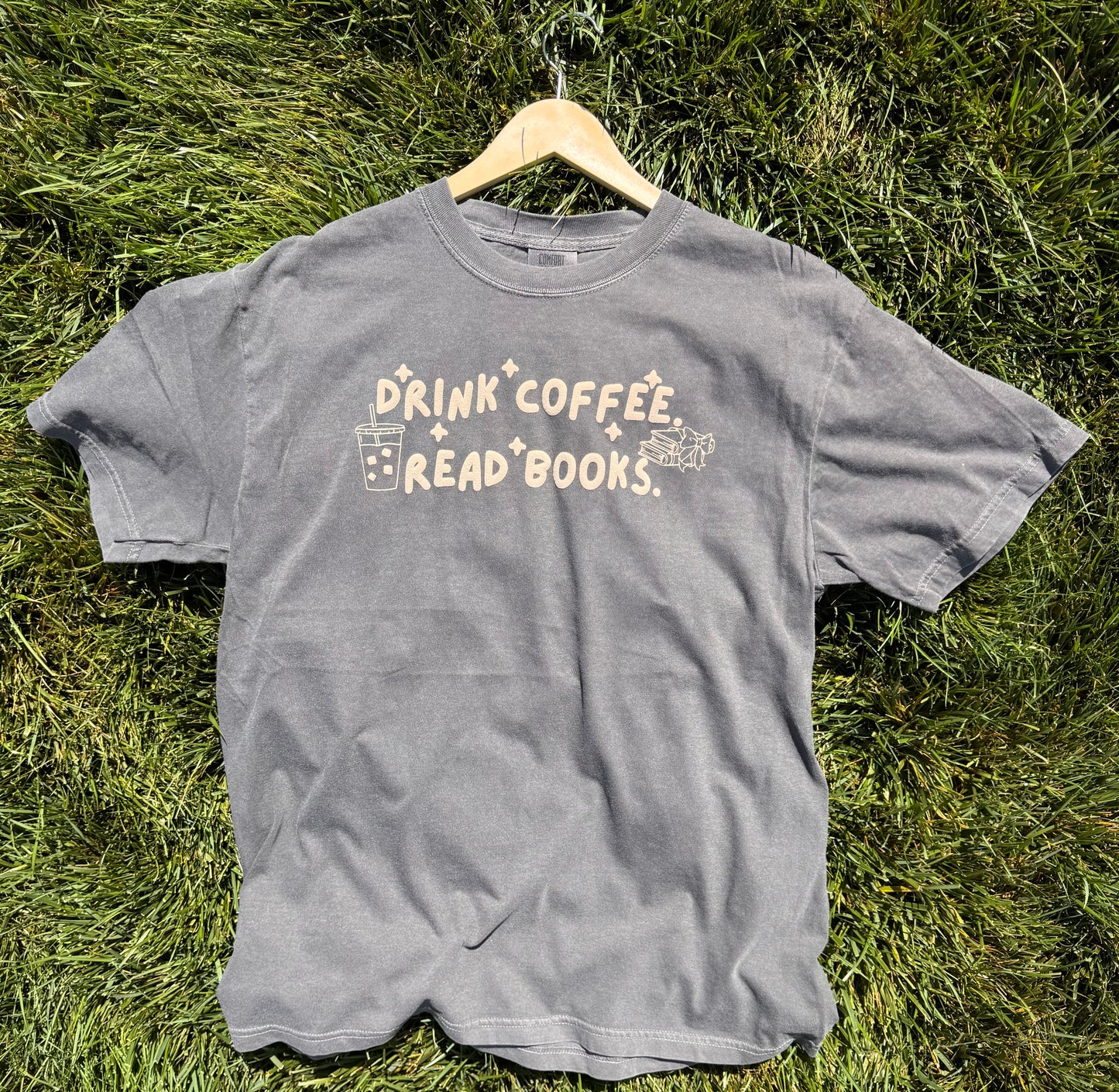 Drink Coffee. Read Books. PUFF T-shirt