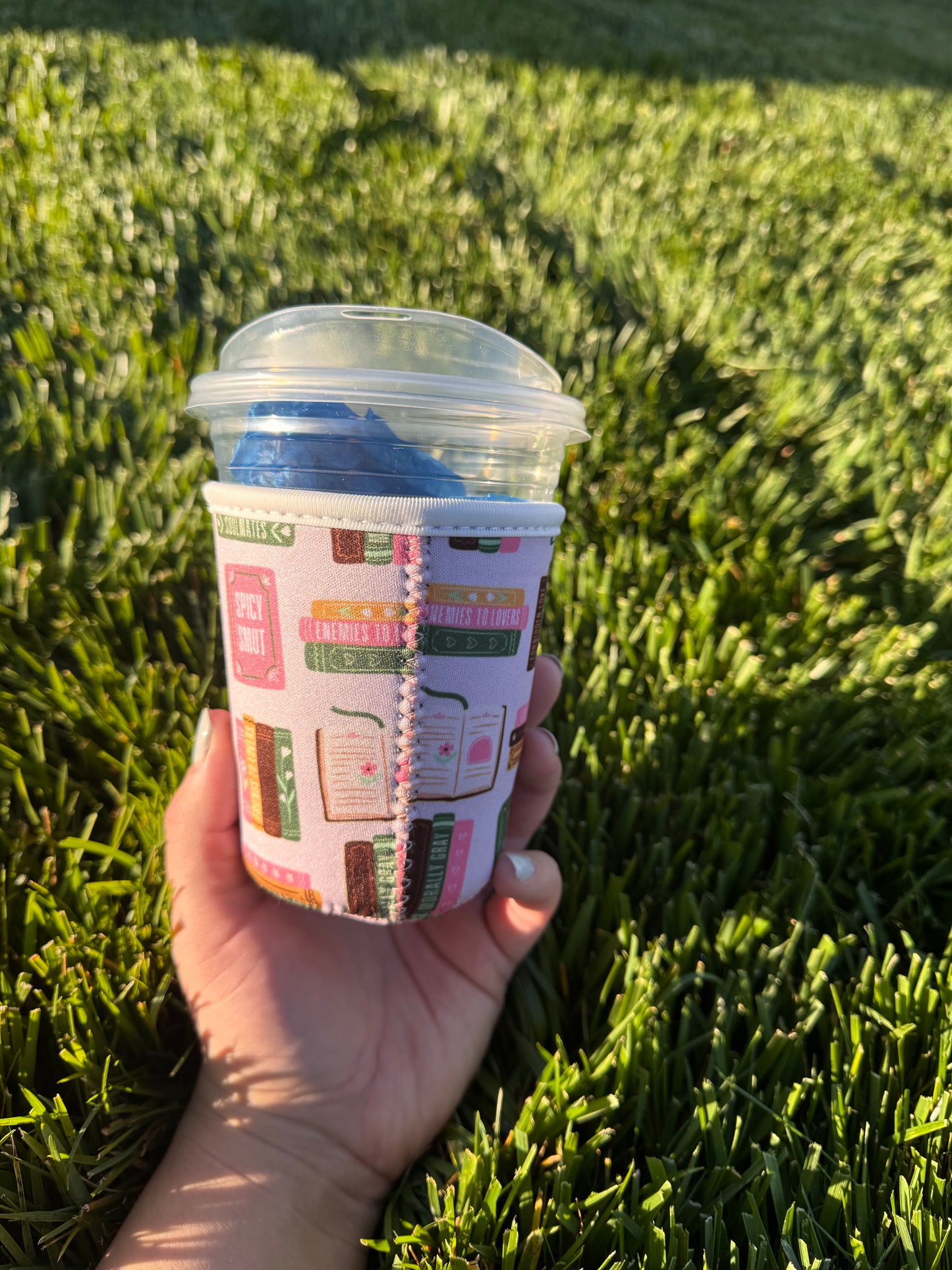 Book Stacks Coffee Sleeve
