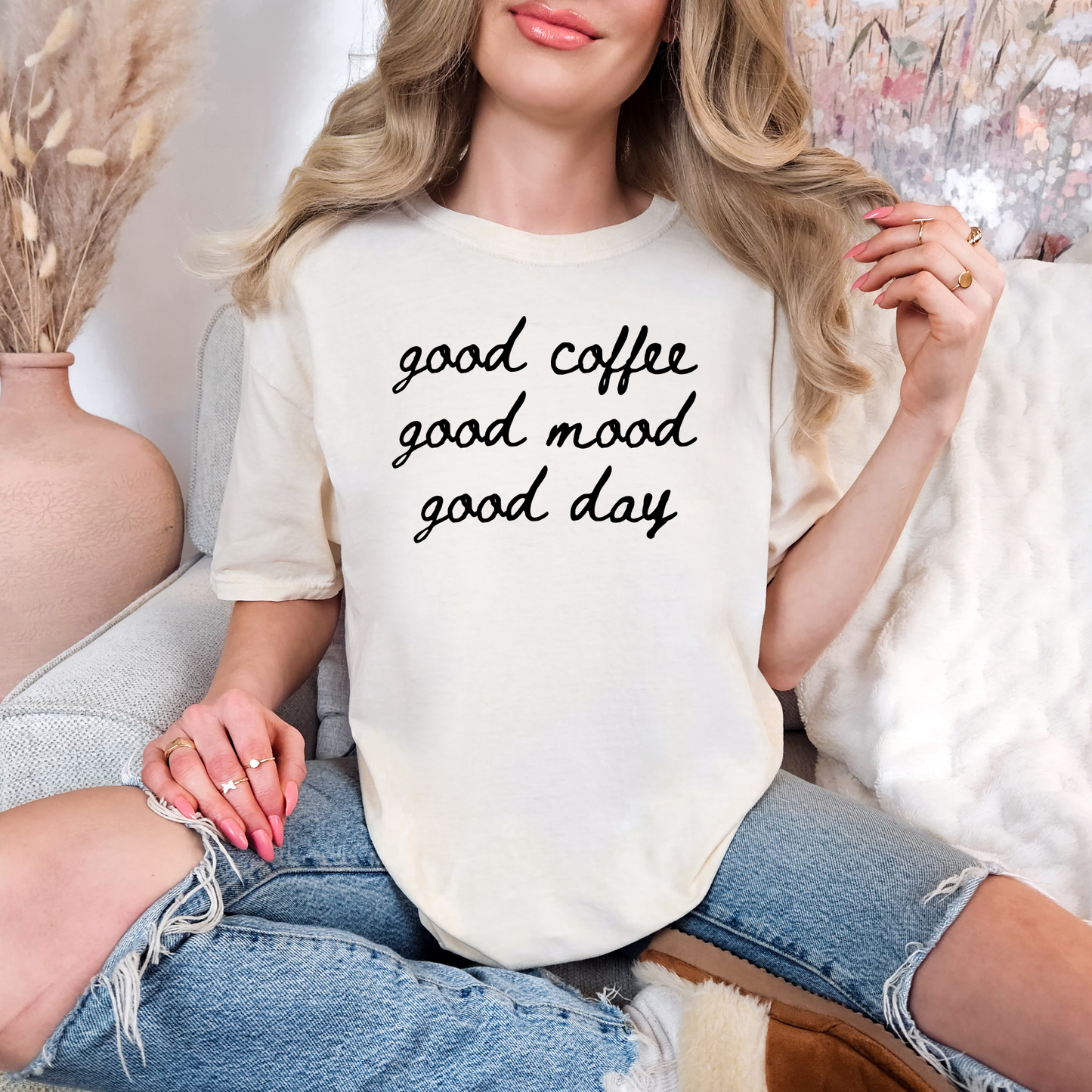 Good Coffee Good Mood Good Day T-shirt