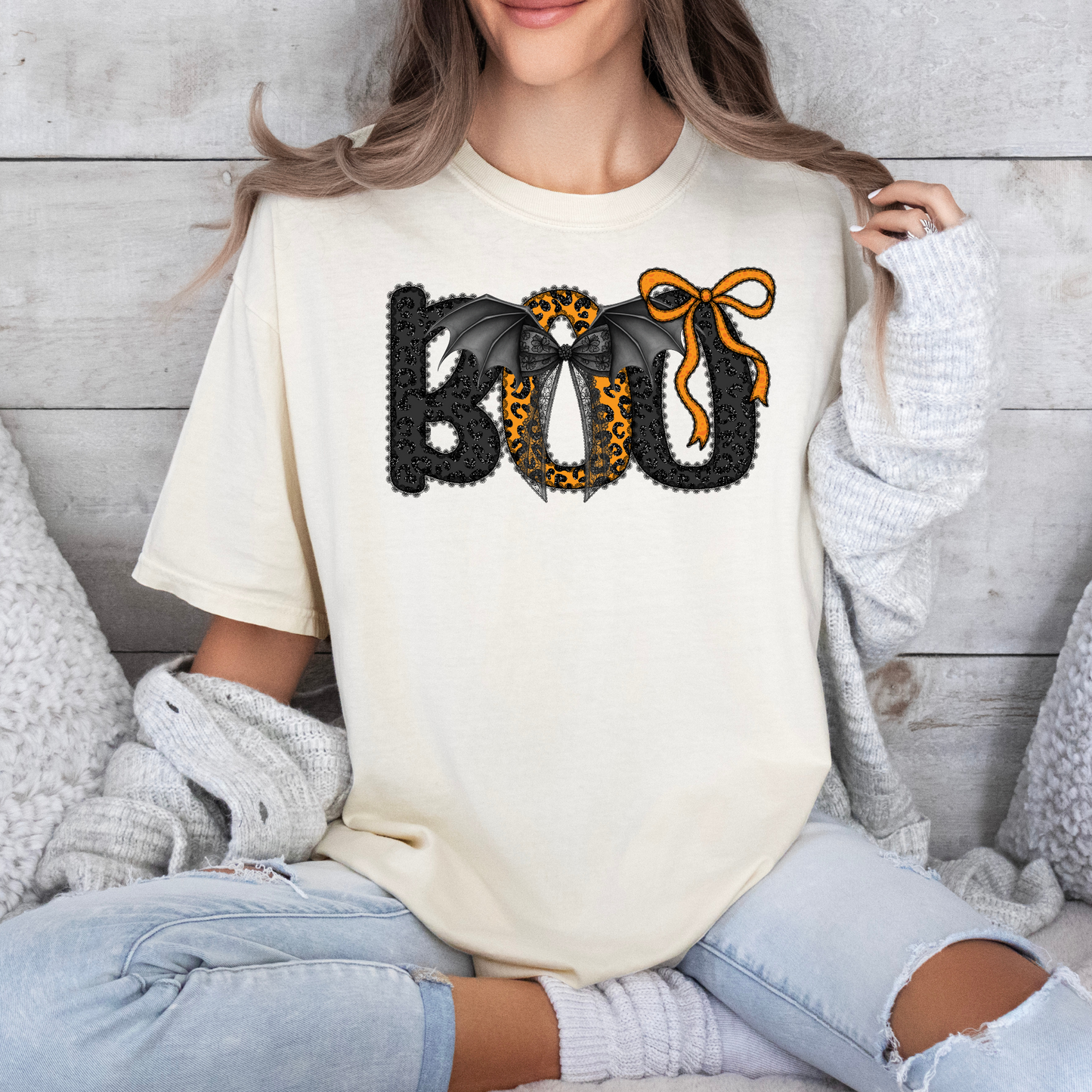 Lace BOO T-shirt