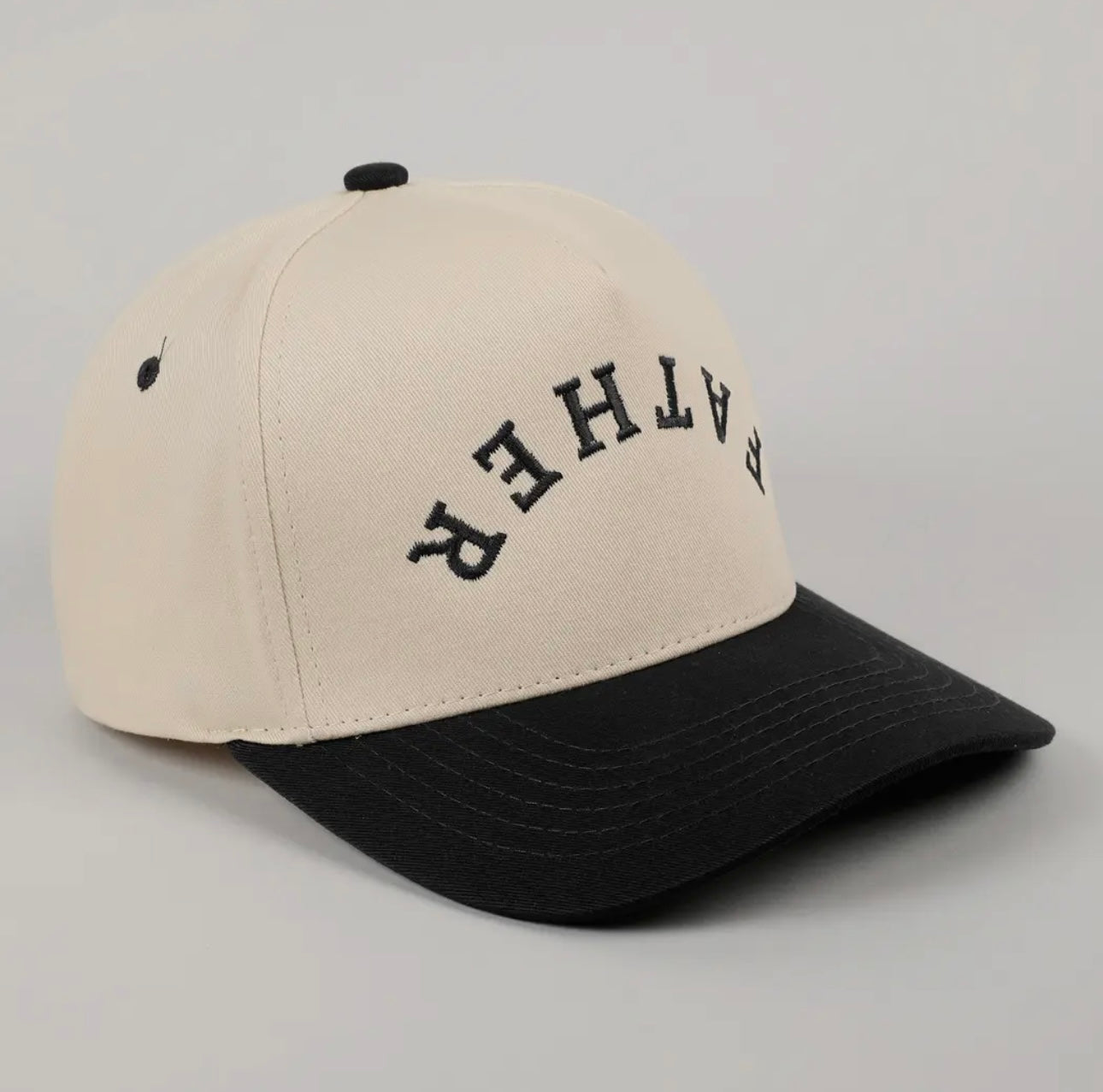 Father Upside Down Embroidered Hat