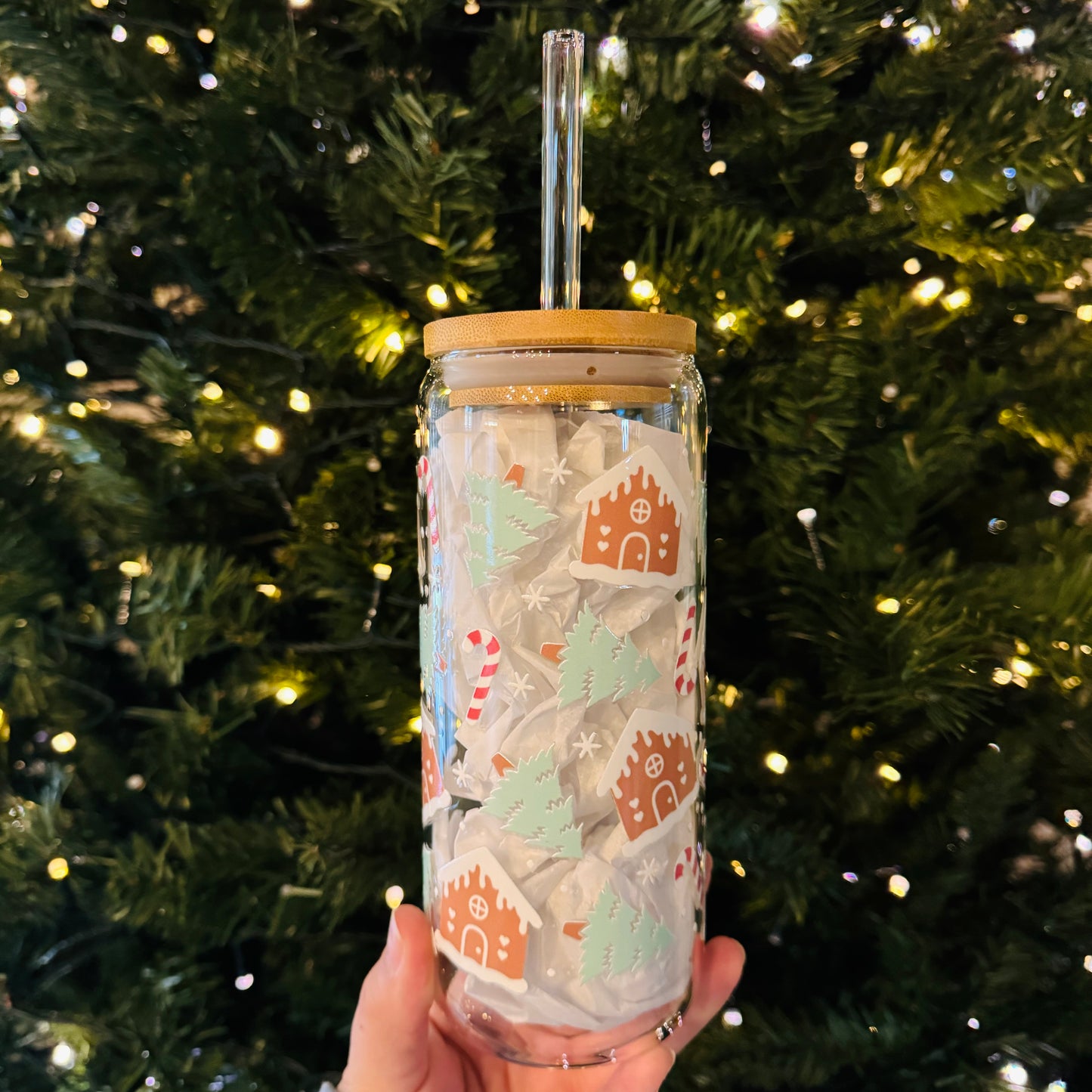 Gingerbread Christmas 20oz Tumbler