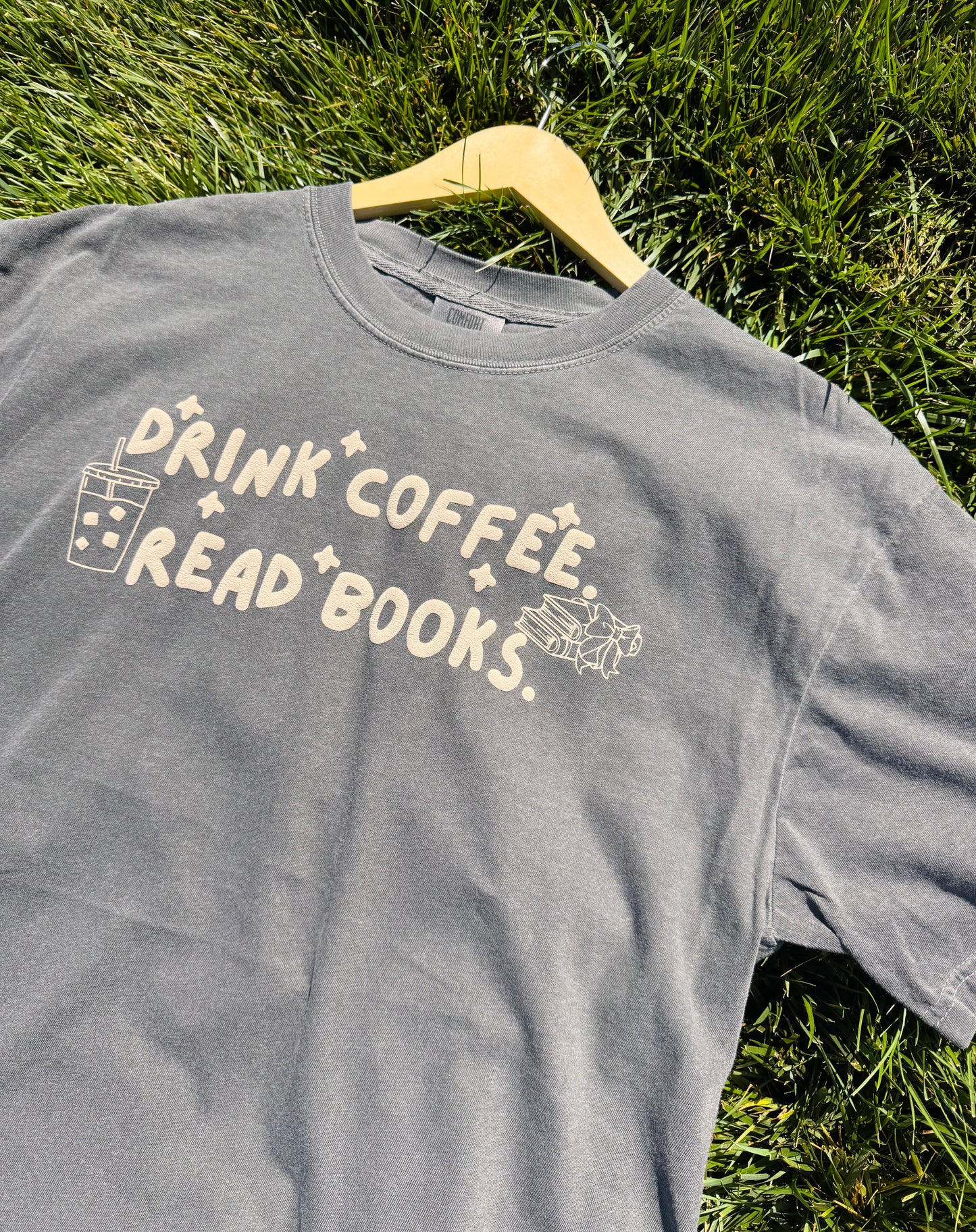 Drink Coffee. Read Books. PUFF T-shirt