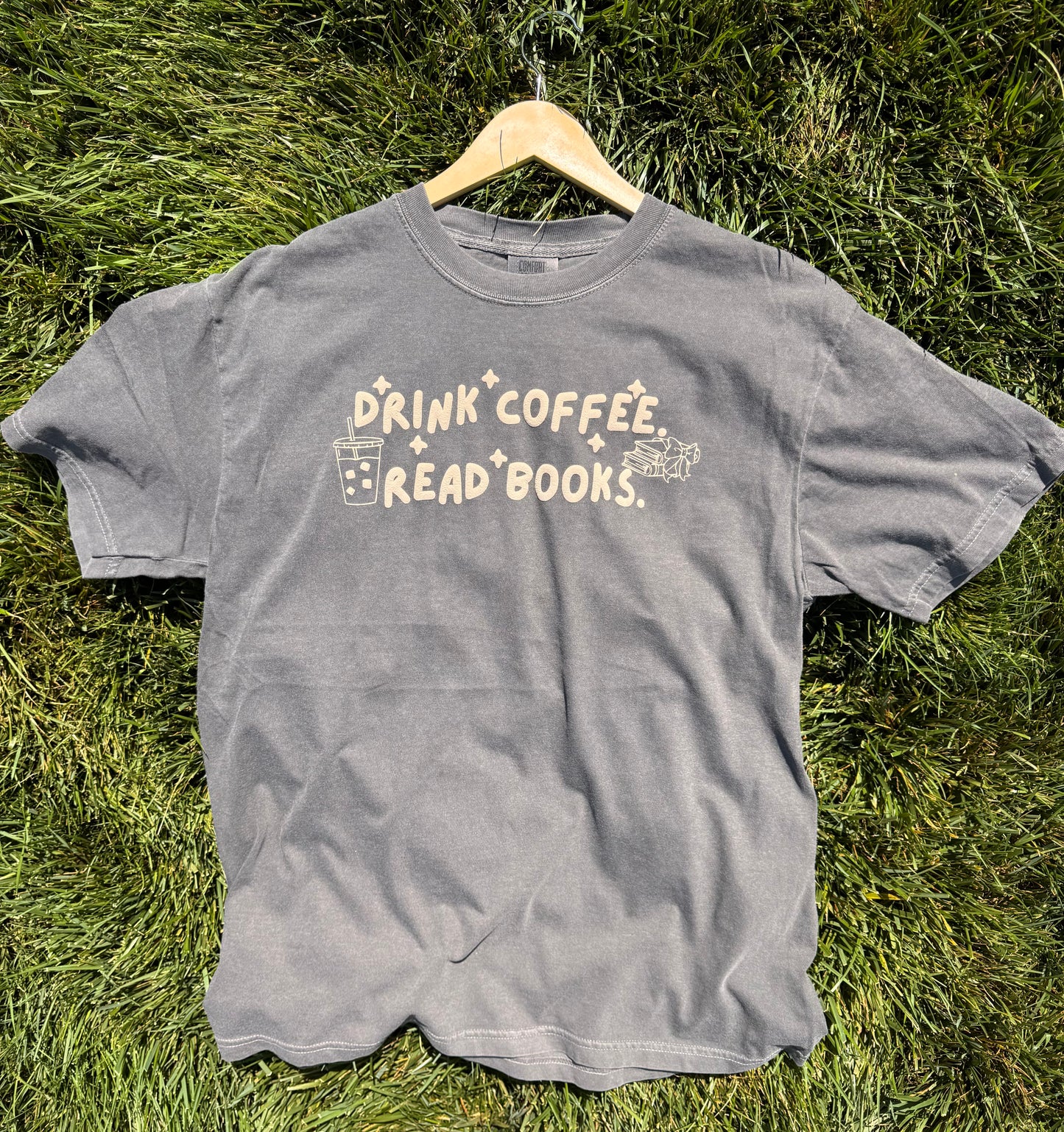 Drink Coffee. Read Books. PUFF T-shirt