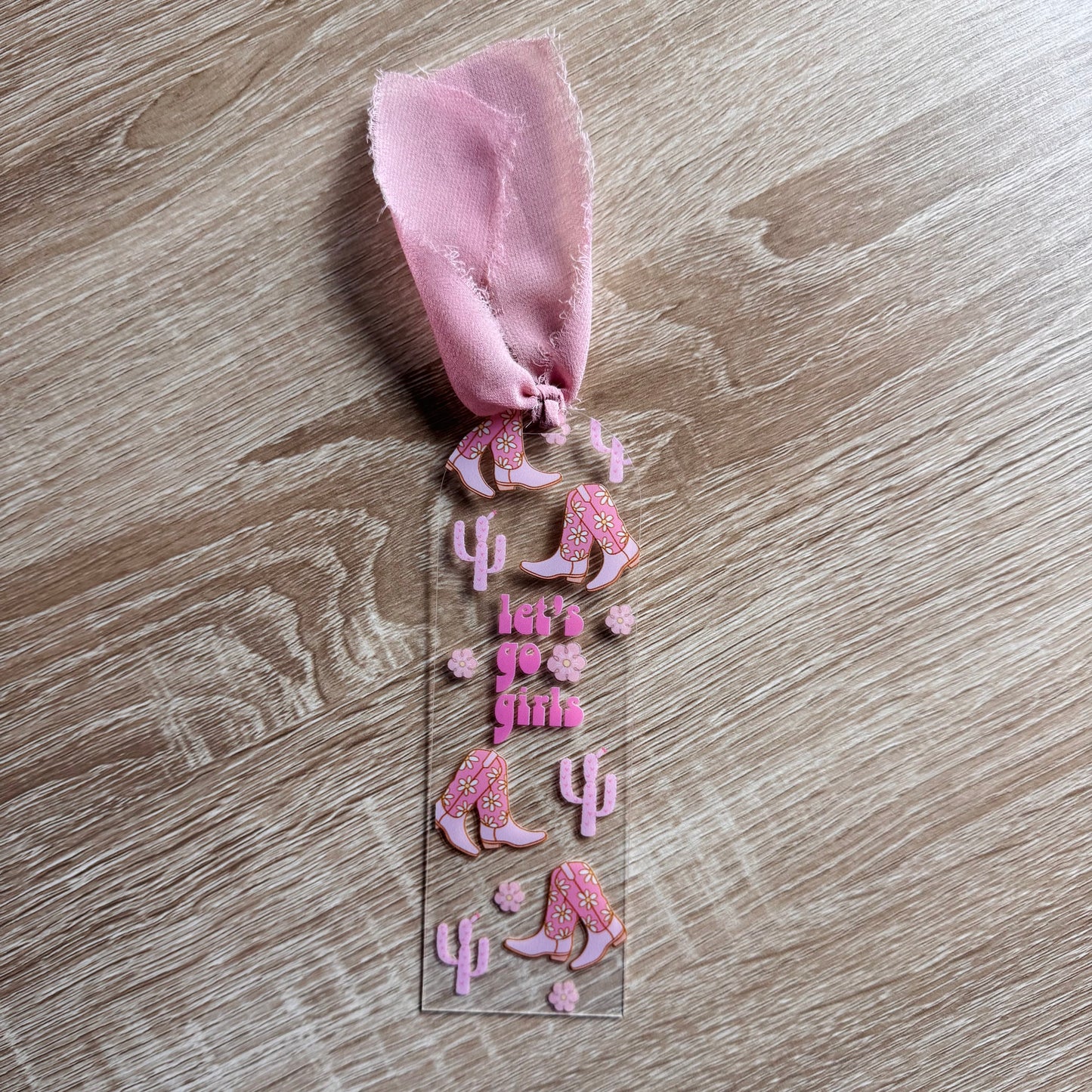 Let’’s Go Girls Bookmark