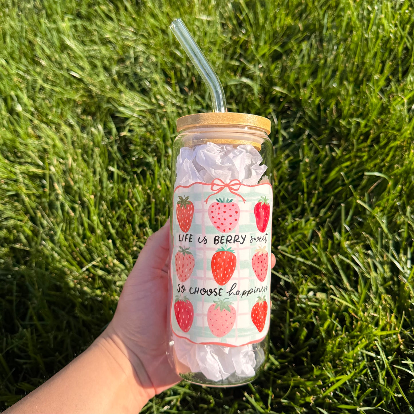 Life is Berry Sweet 20oz Tumbler