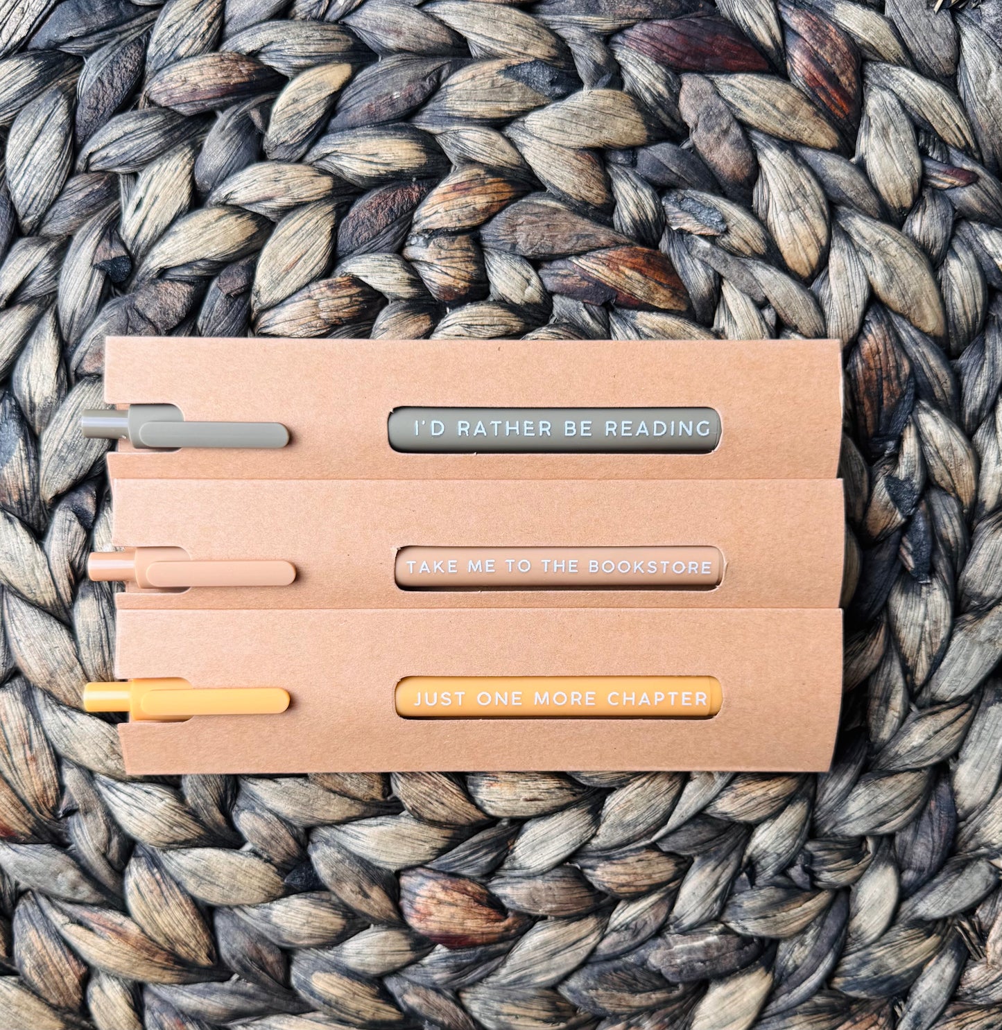 The Cozy Reader Gel Pen Set