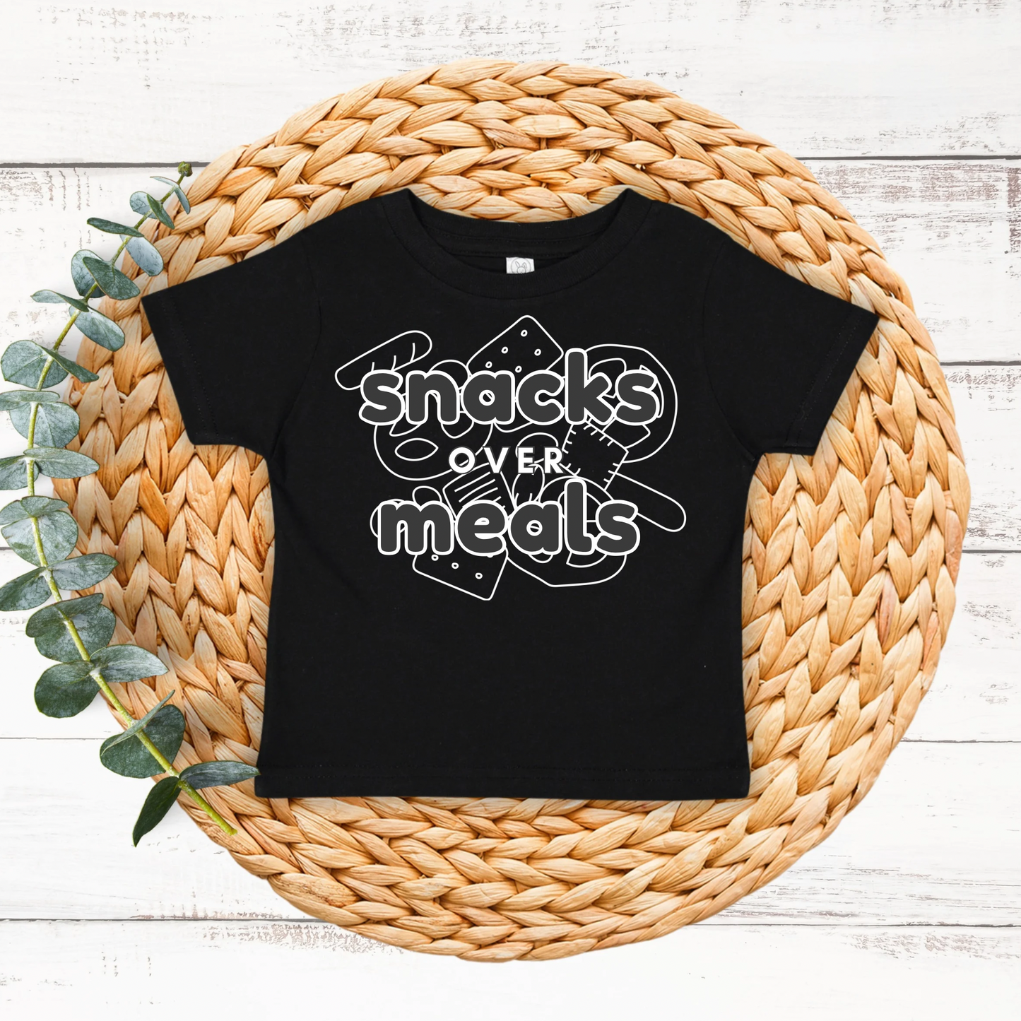 Snacks Over Meals Tee