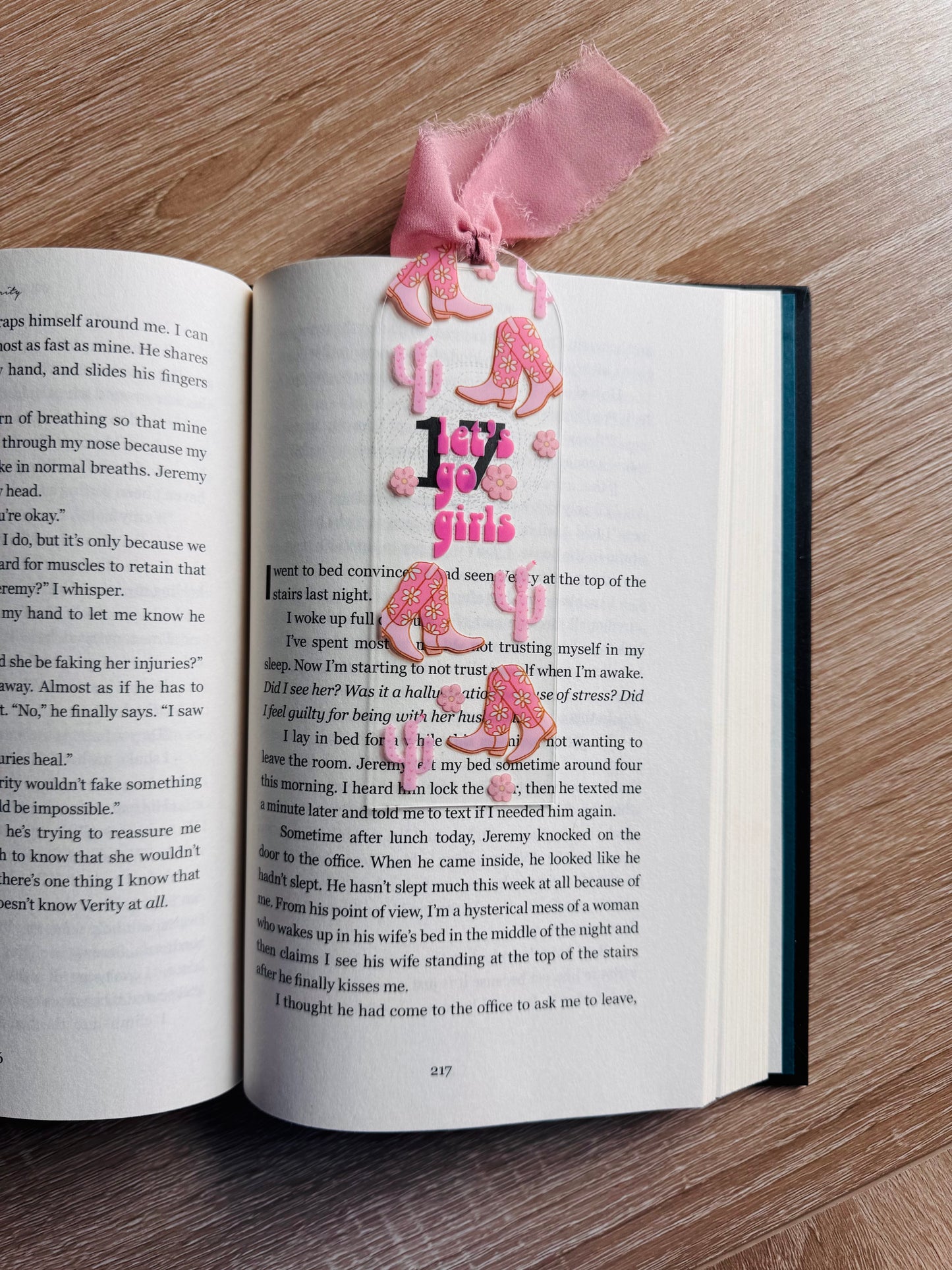 Let’’s Go Girls Bookmark