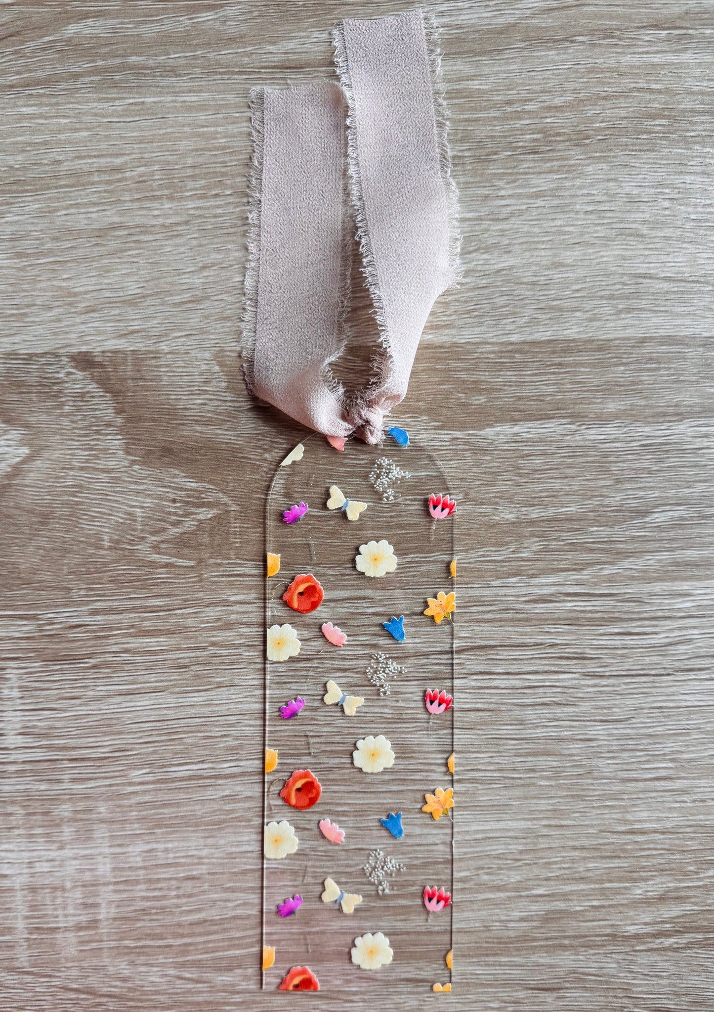 Dainty Floral Bookmark