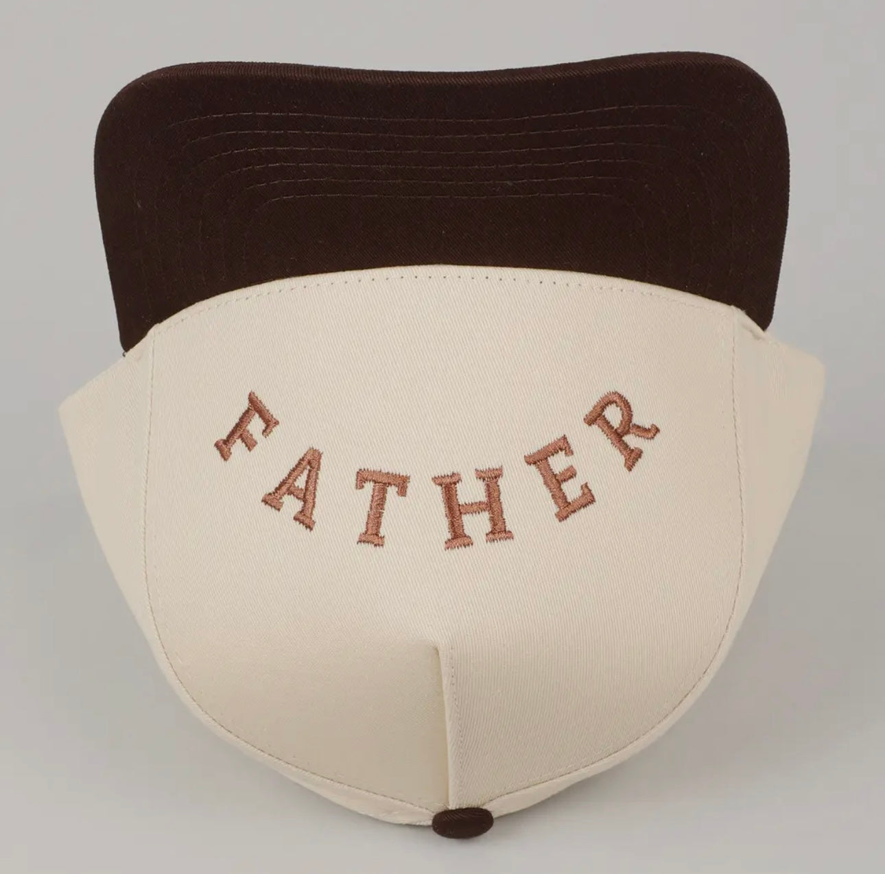 Father Upside Down Embroidered Hat