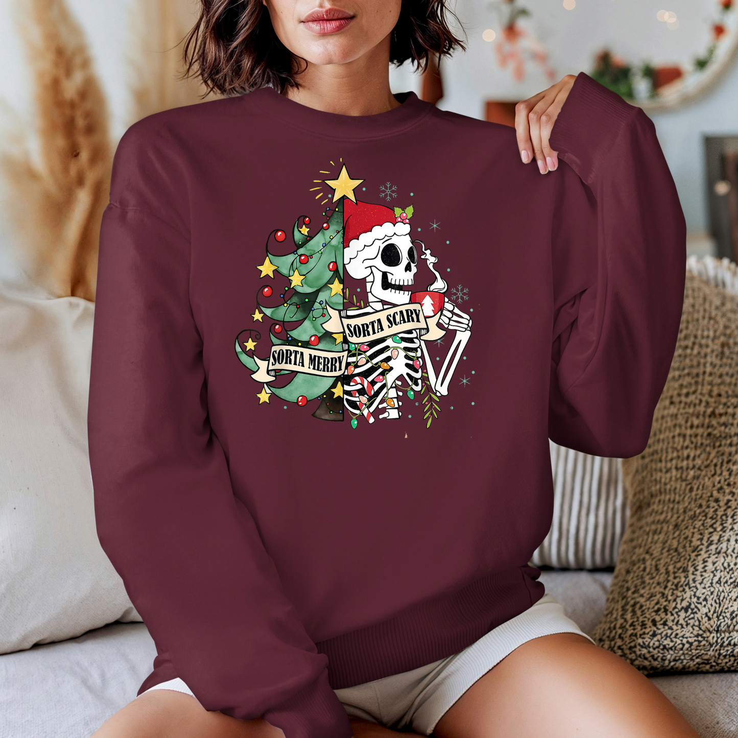 Sorta Merry Sorta Scary Sweatshirt