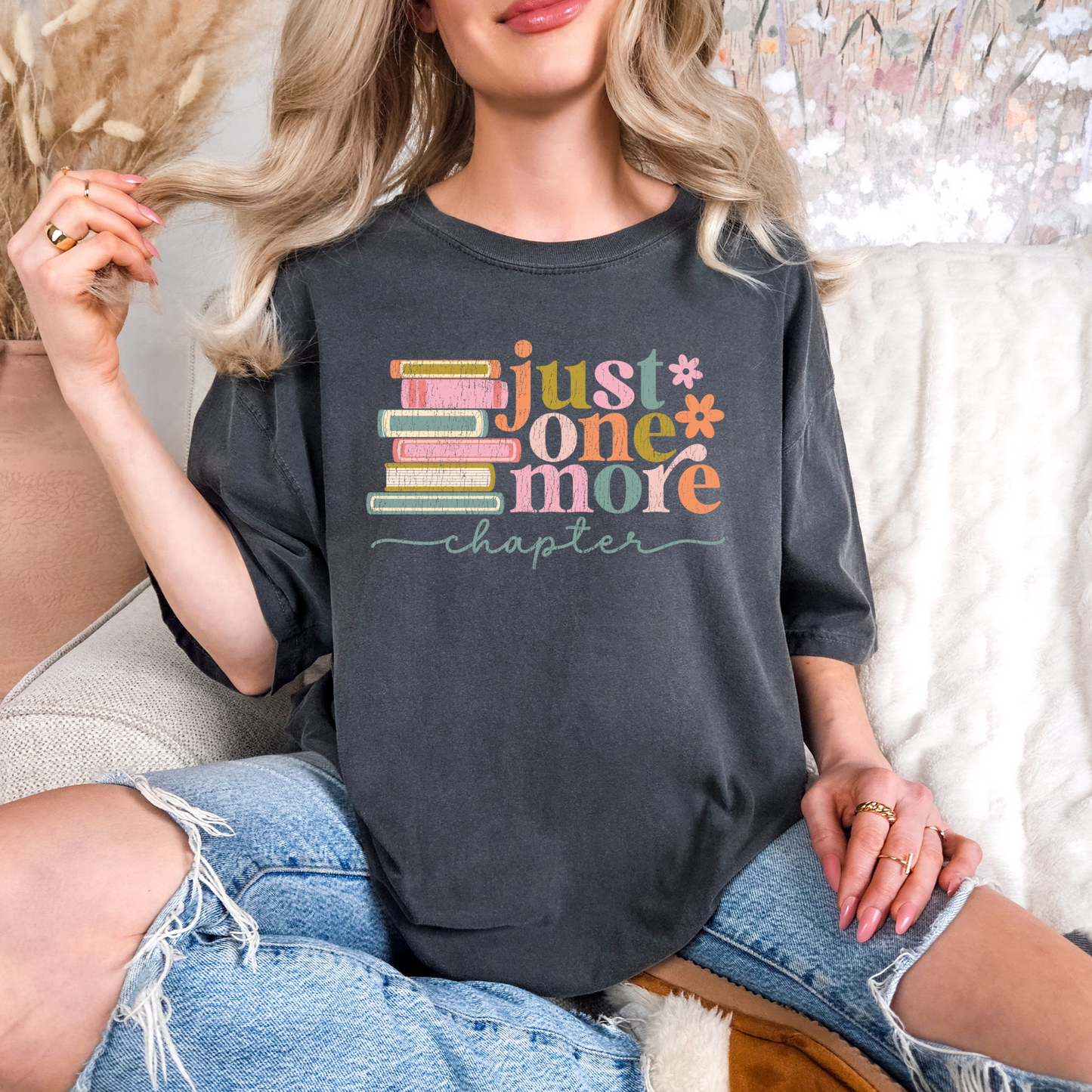 Just One More Chapter T-shirt