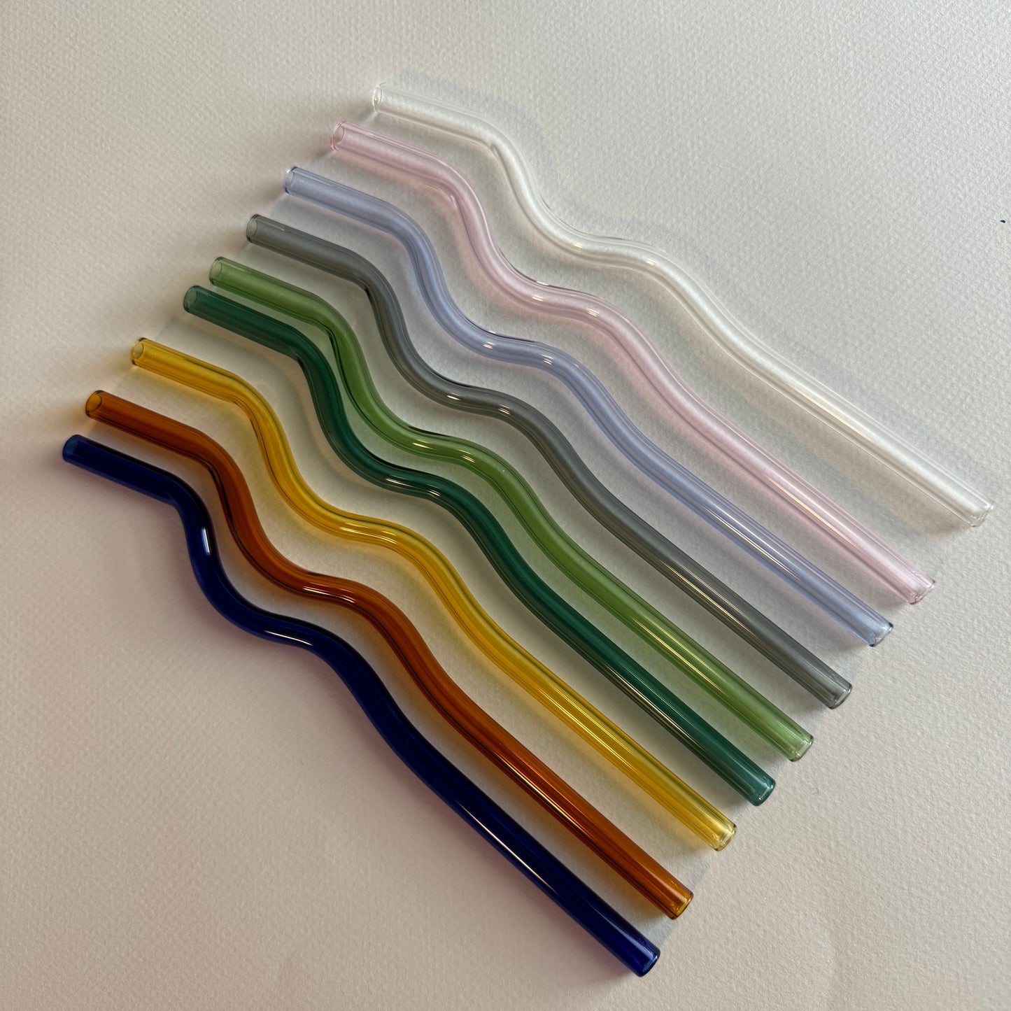 Colored Wavy Straw
