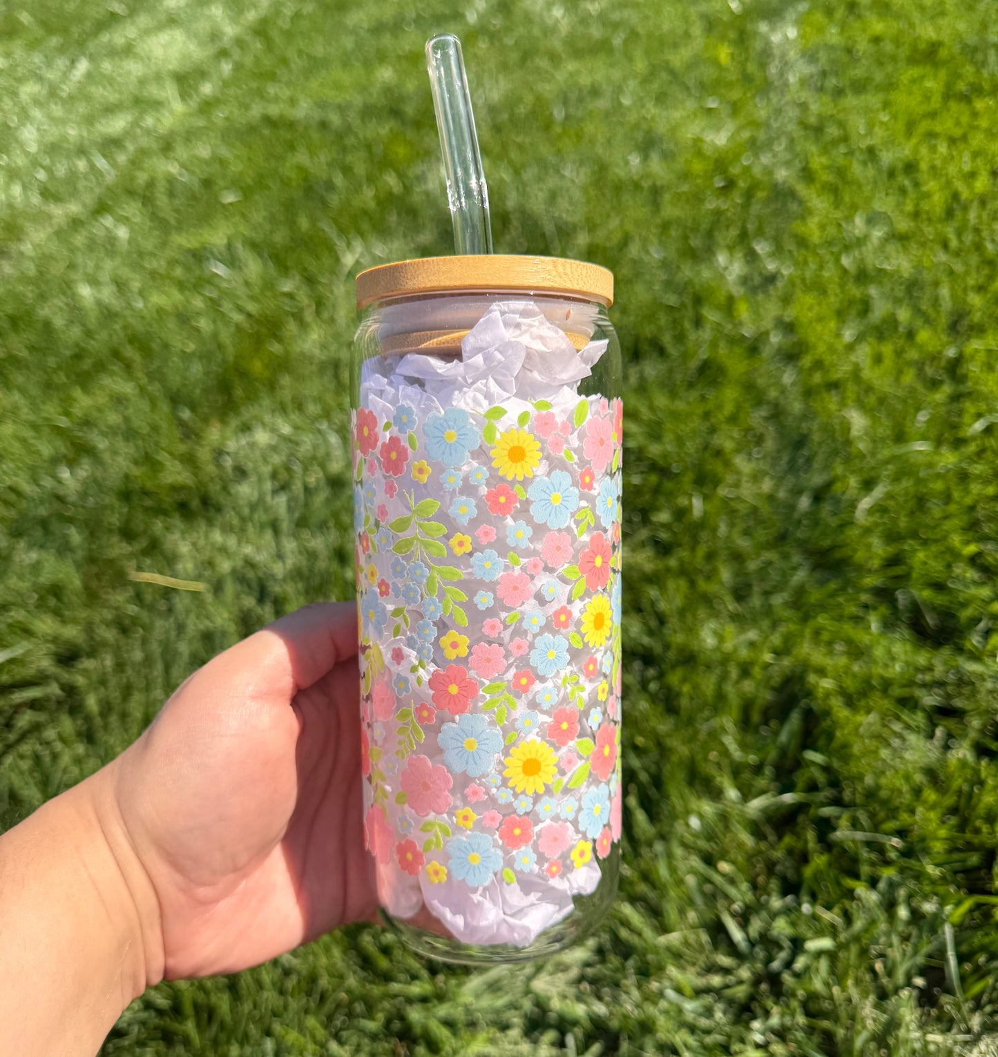 Colorful Garden Delight 20oz Tumbler