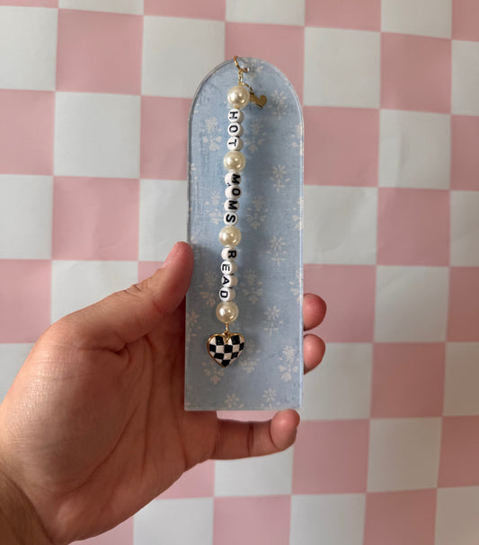 Customizable Beaded Bookmark