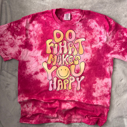 Sunset Gradient Do What Makes You Happy T-shirt