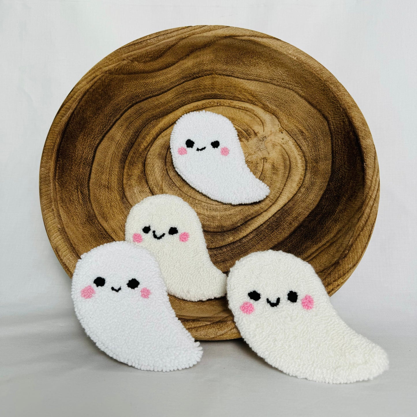 Ghostie Mug Rug Coaster