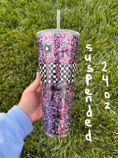 CUSTOM Snow Globe Tumblers