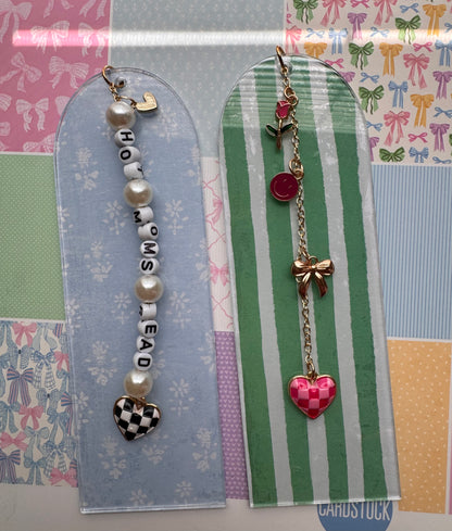 Customizable Beaded Bookmark