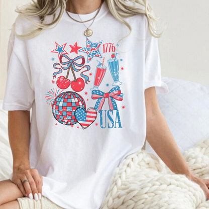 Retro America 1776 T-shirt