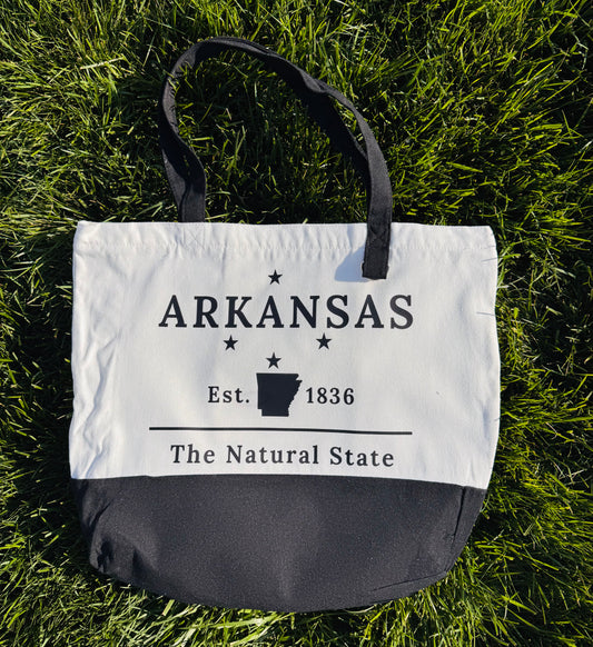 Arkansas State Tote Bag
