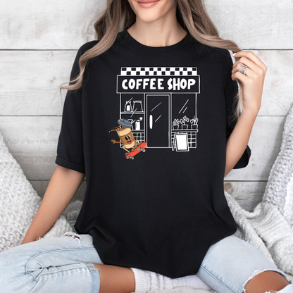 Andy Goes to the Coffee Shop Tee