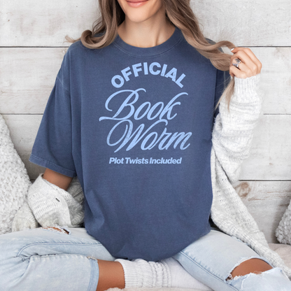 Official Book Worm Tee