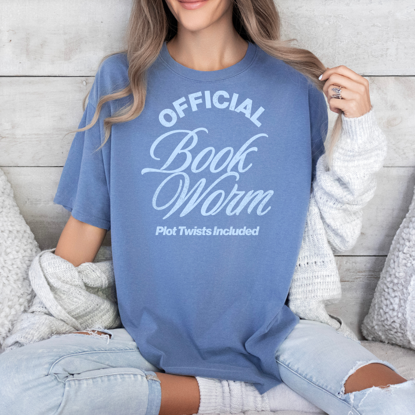 Official Book Worm Tee