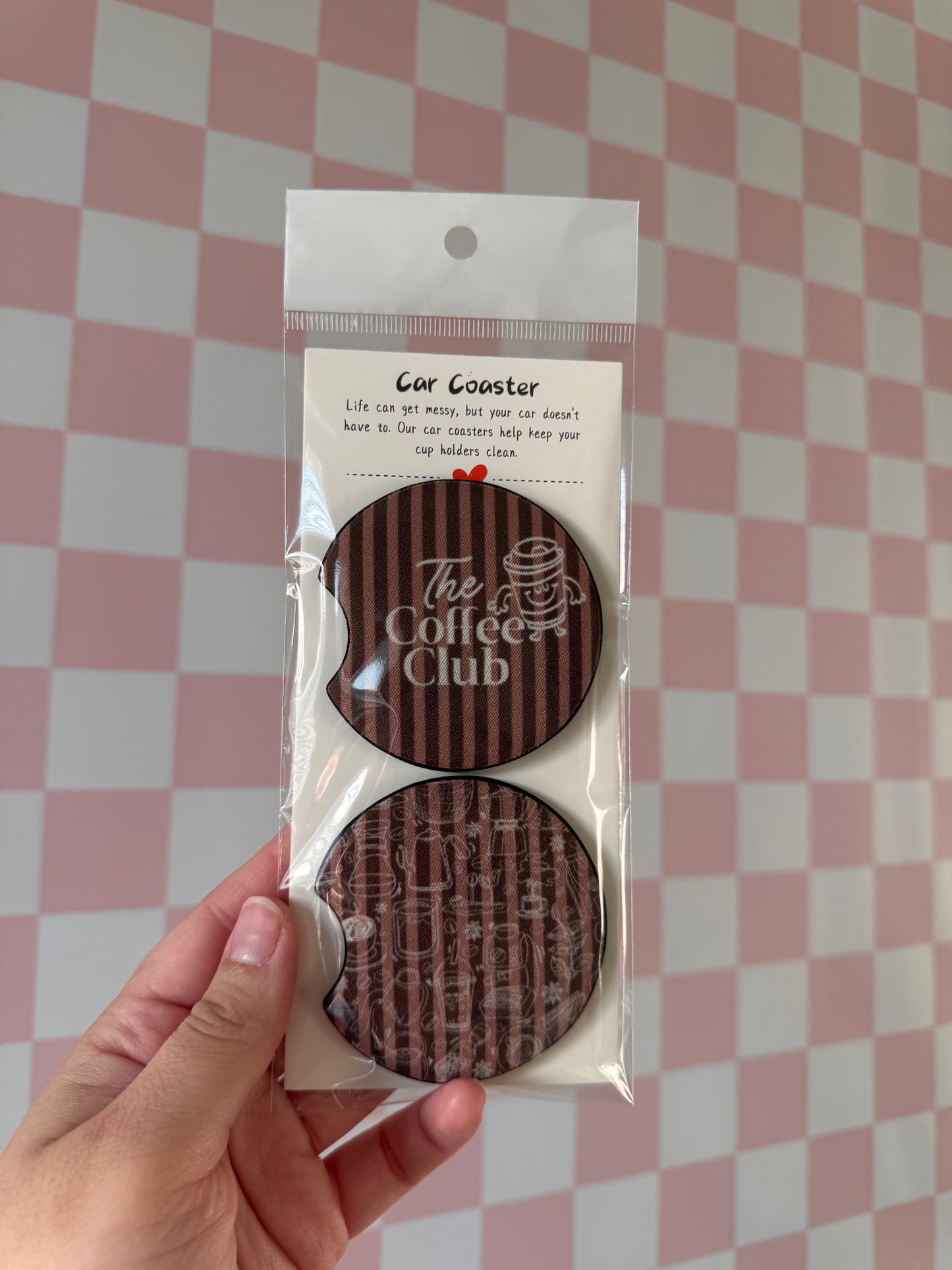 The Coffee Club Car Coaster